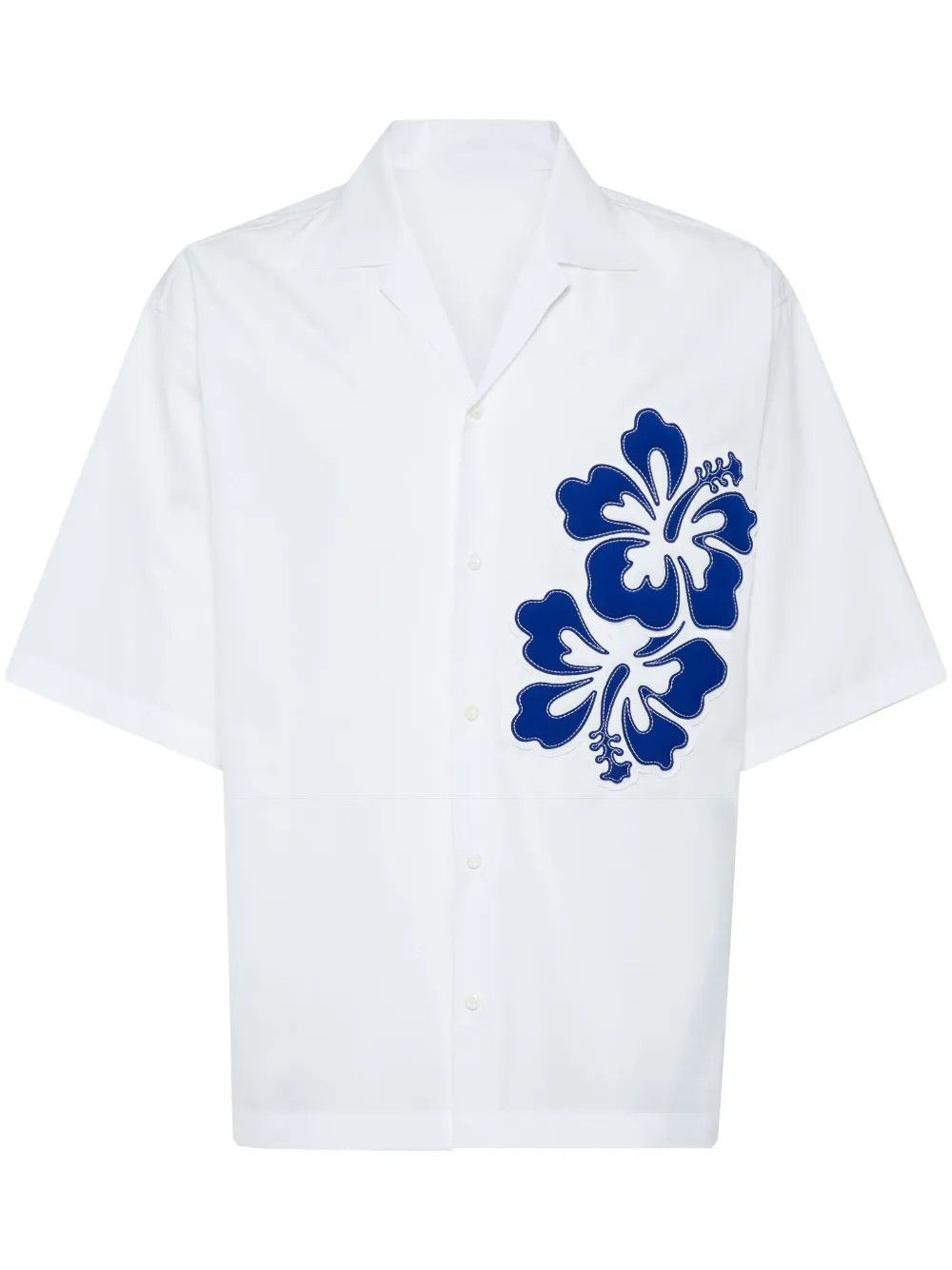 Other Men’s White Floral-Detailing Shirt Size US M / EU 48-50 / 2 - 3 Thumbnail