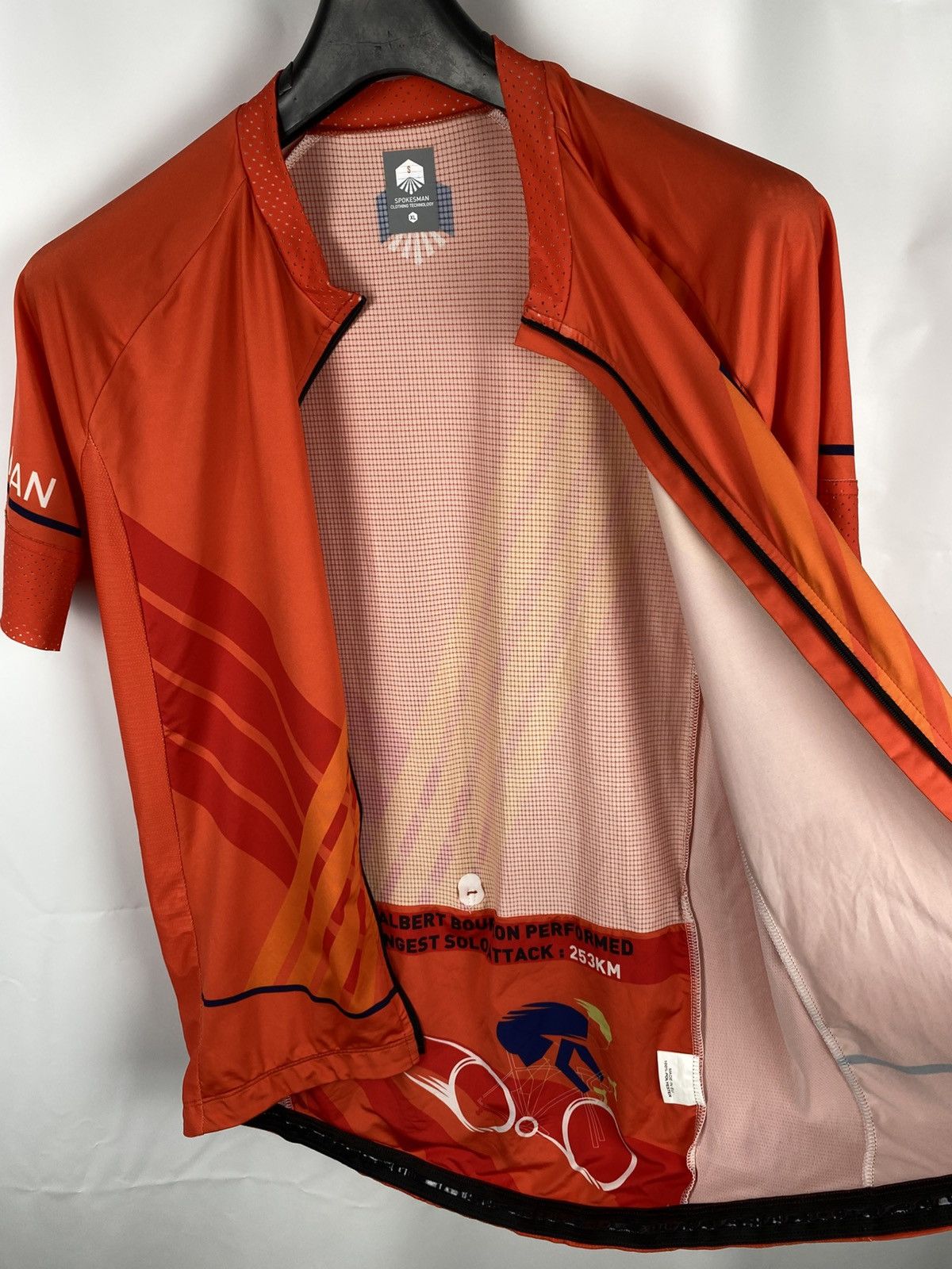 Other Spokesman Cycle Jersey Full Zip Men size XL Size US XL / EU 56 / 4 - 10 Thumbnail