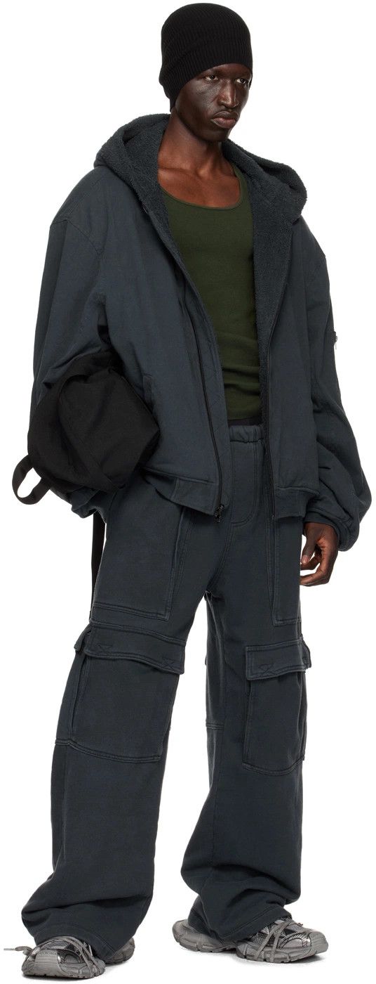 Greg Ross Greg Ross | TOWEL BOMBER JACKET - BLACK Size US M / EU 48-50 / 2 - 7 Thumbnail