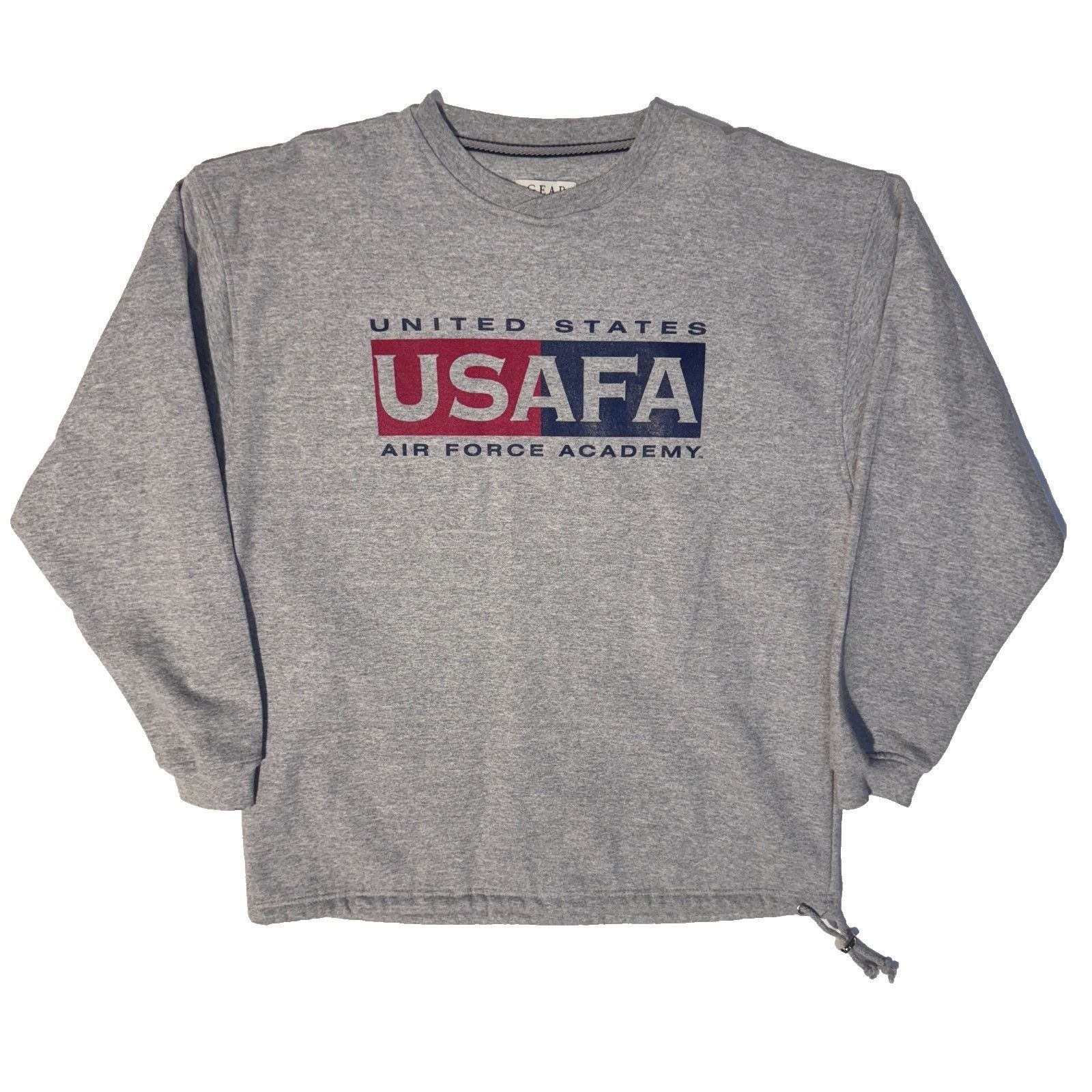 Gear for Sports Air Force Academy USAFA Gray Pullover Crewneck Army Sweatshi Size US M / EU 48-50 / 2 - 1 Thumbnail
