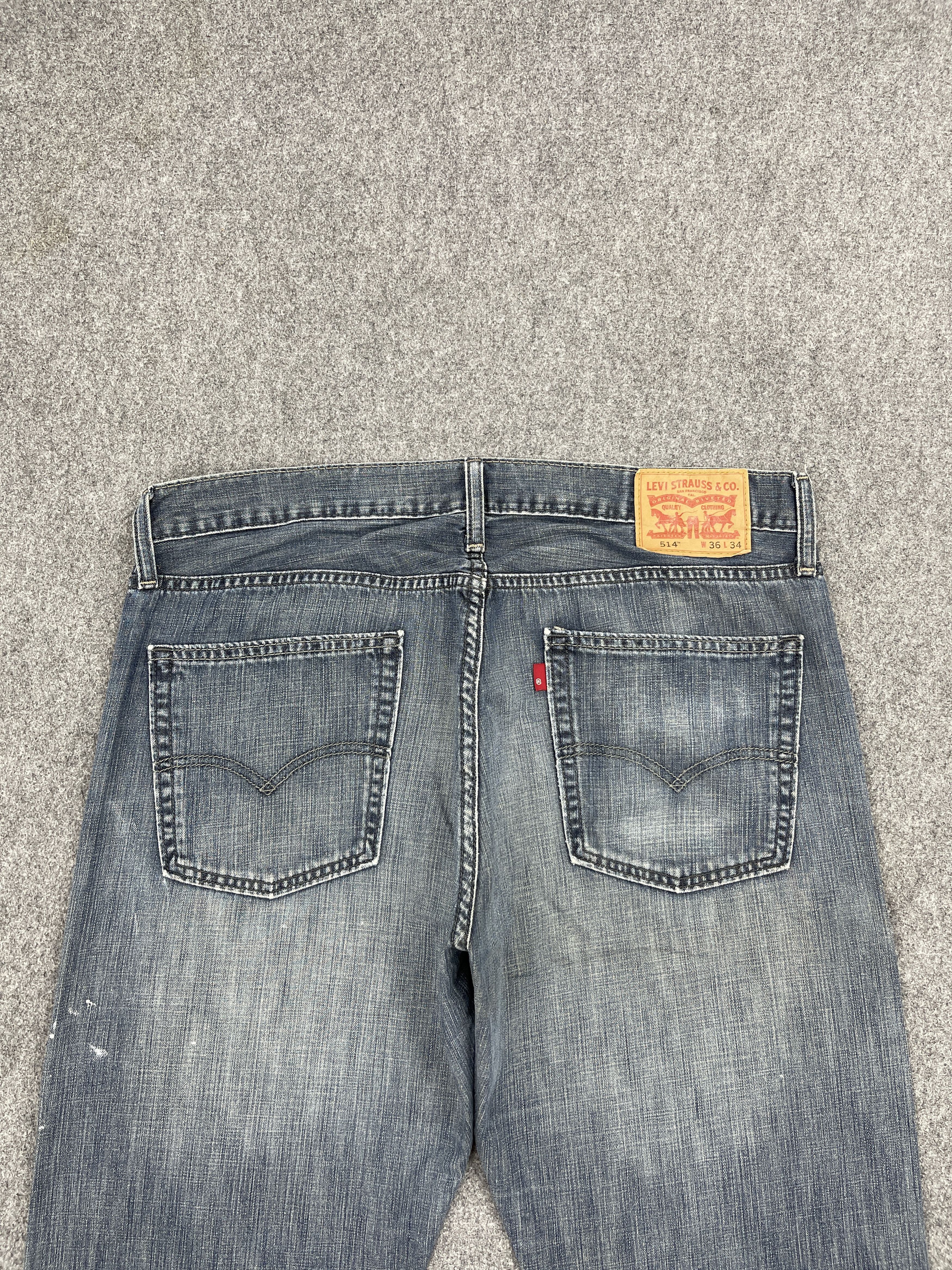 Levi's × Vintage Vintage Levi's 514 Faded Blue Jeans DP2565 Size US 36 / EU 52 - 4 Thumbnail