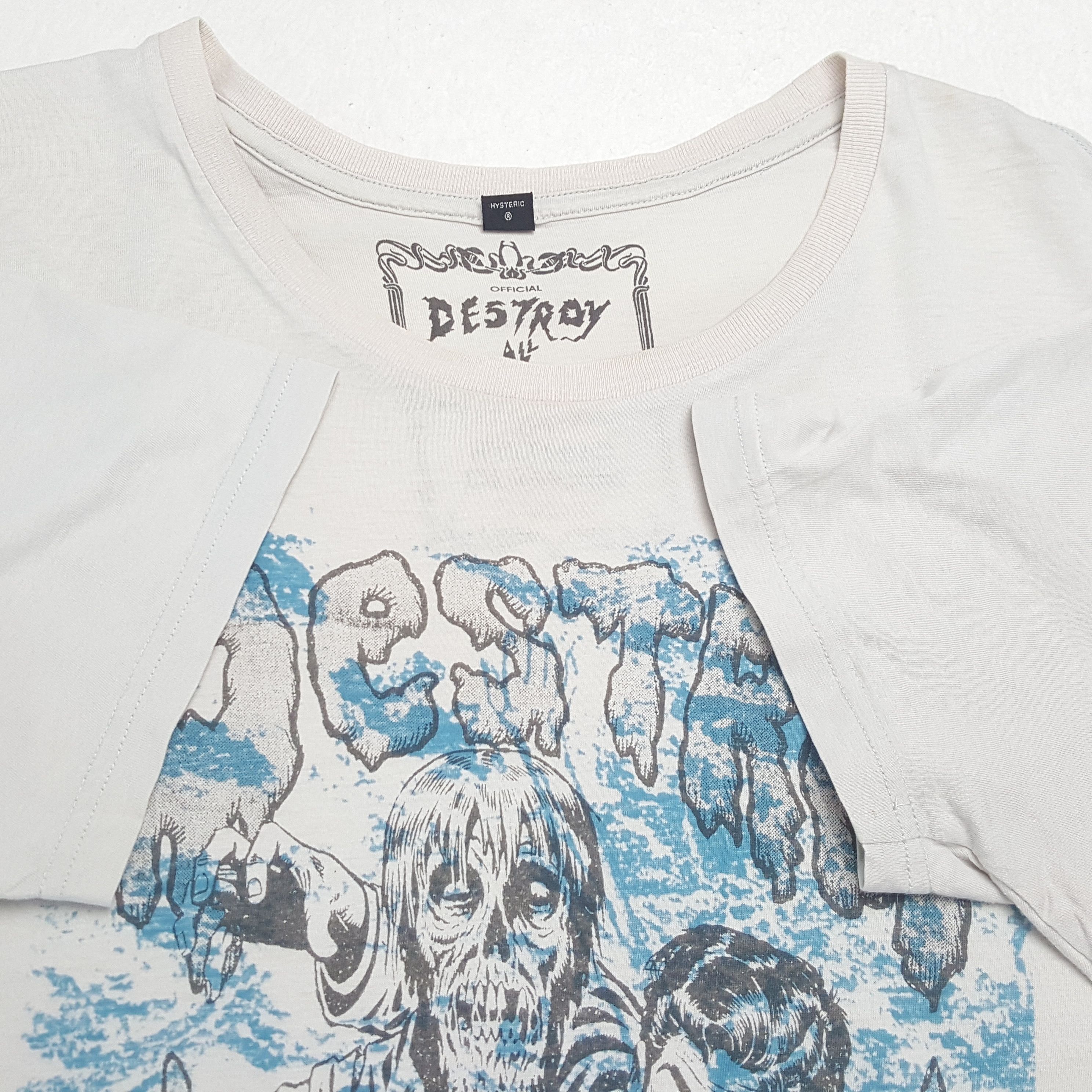 Hysteric Glamour × Japanese Brand × Vintage Vintage HYSTERIC GLAMOUR Japanese Fashion Brand T-Shirt Size US S / EU 44-46 / 1 - 8 Thumbnail