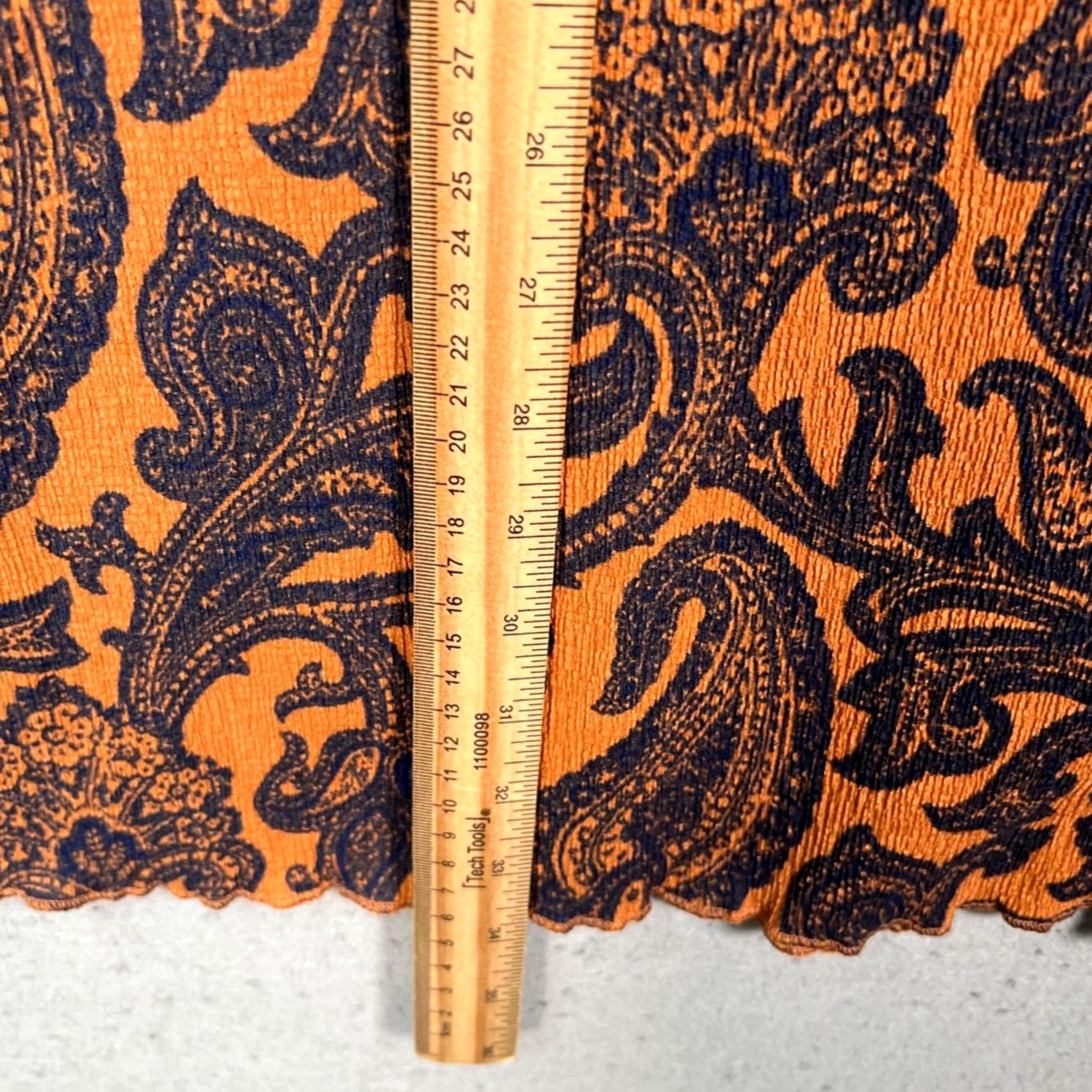 Urban Outfitters Urban Outfitters Dress Mini Bodycon Paisley Orange Blue Print Shirt? Size M / US 6-8 / IT 42-44 - 7 Thumbnail