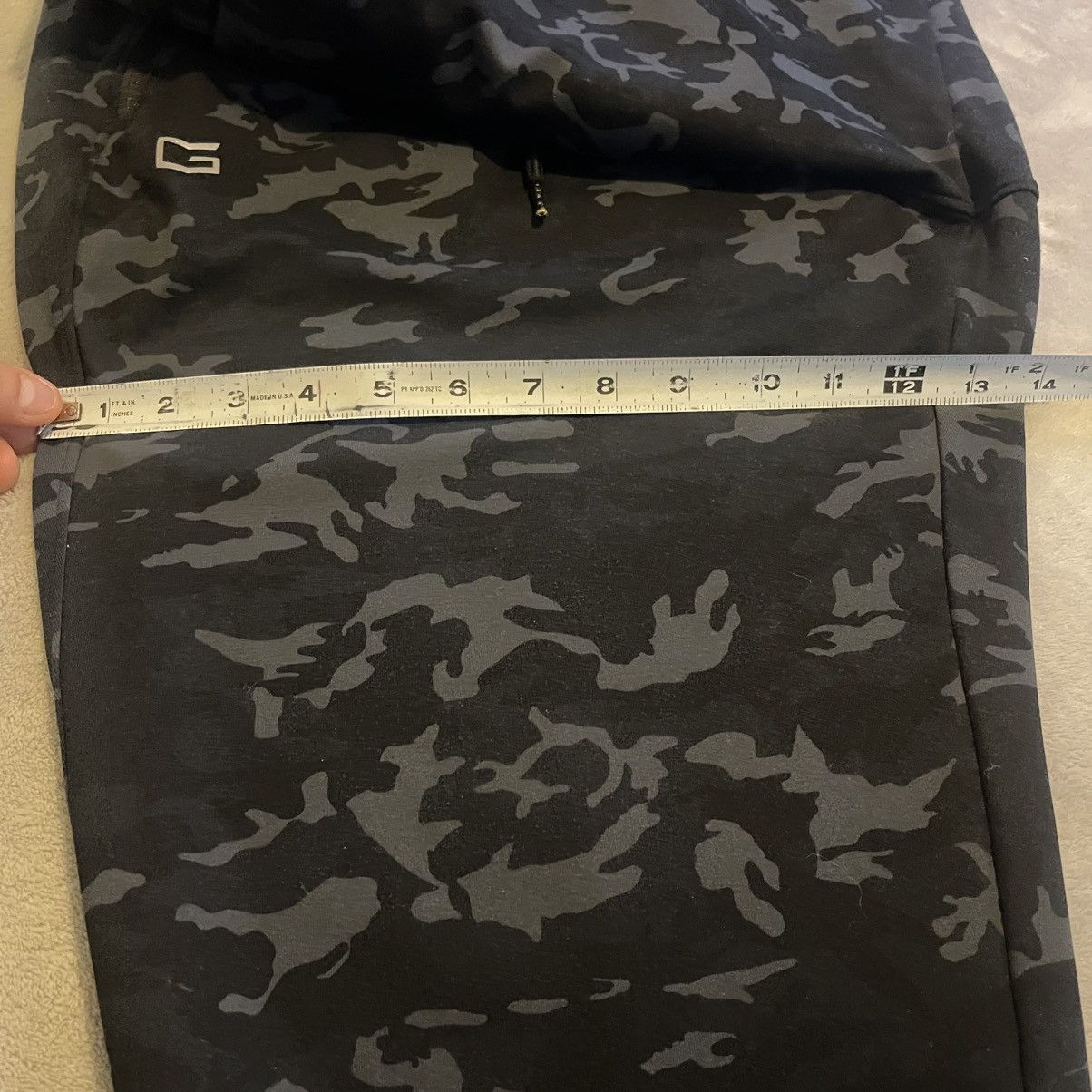 Other Camo Sweatpants Men 2XL Black Streetwear Workout Gym (36x31) Size US 36 / EU 52 - 10 Thumbnail