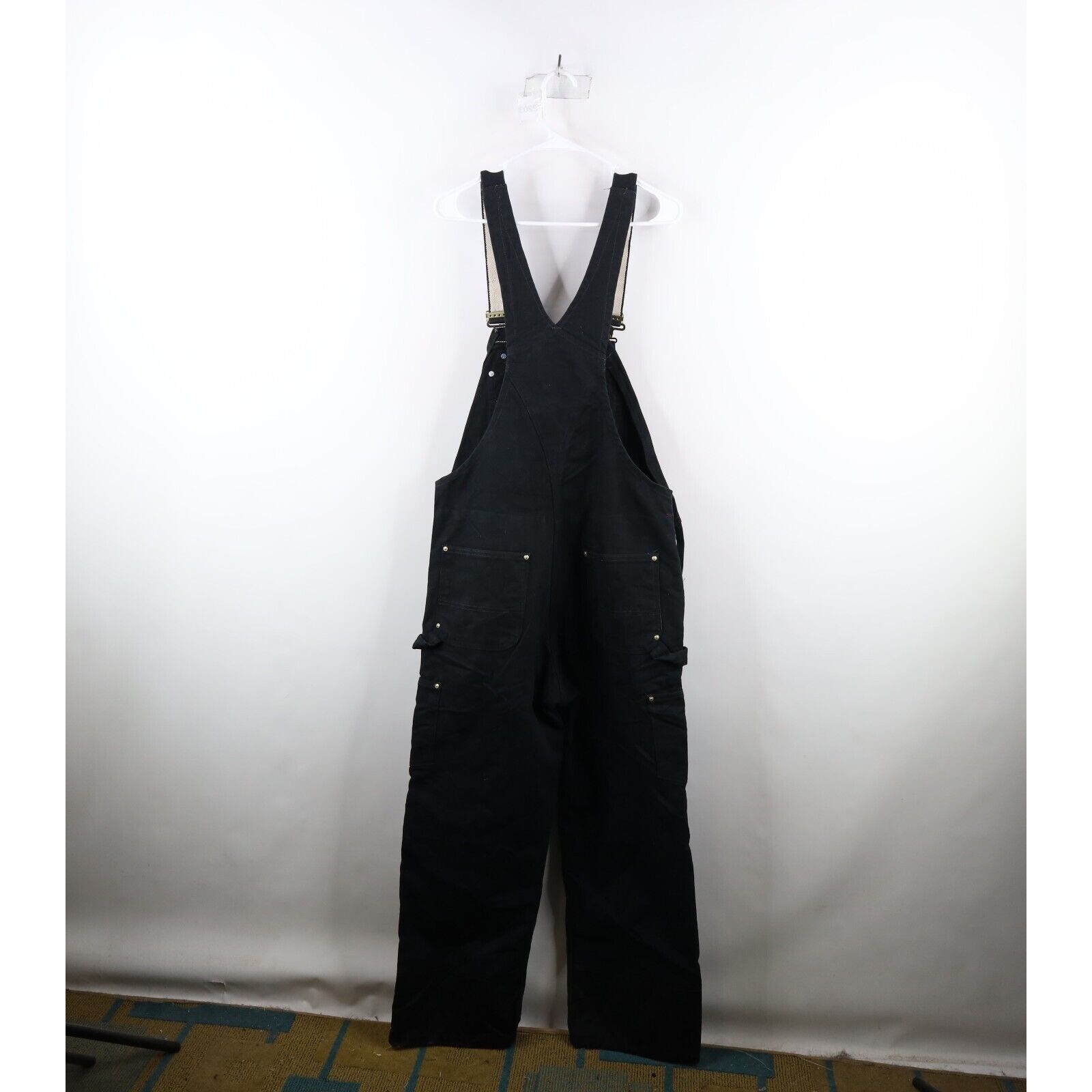 Carhartt × Vintage Vintage 90s Carhartt Spell Out Quilted Double Knee Overalls Size US 36 / EU 52 - 12 Thumbnail