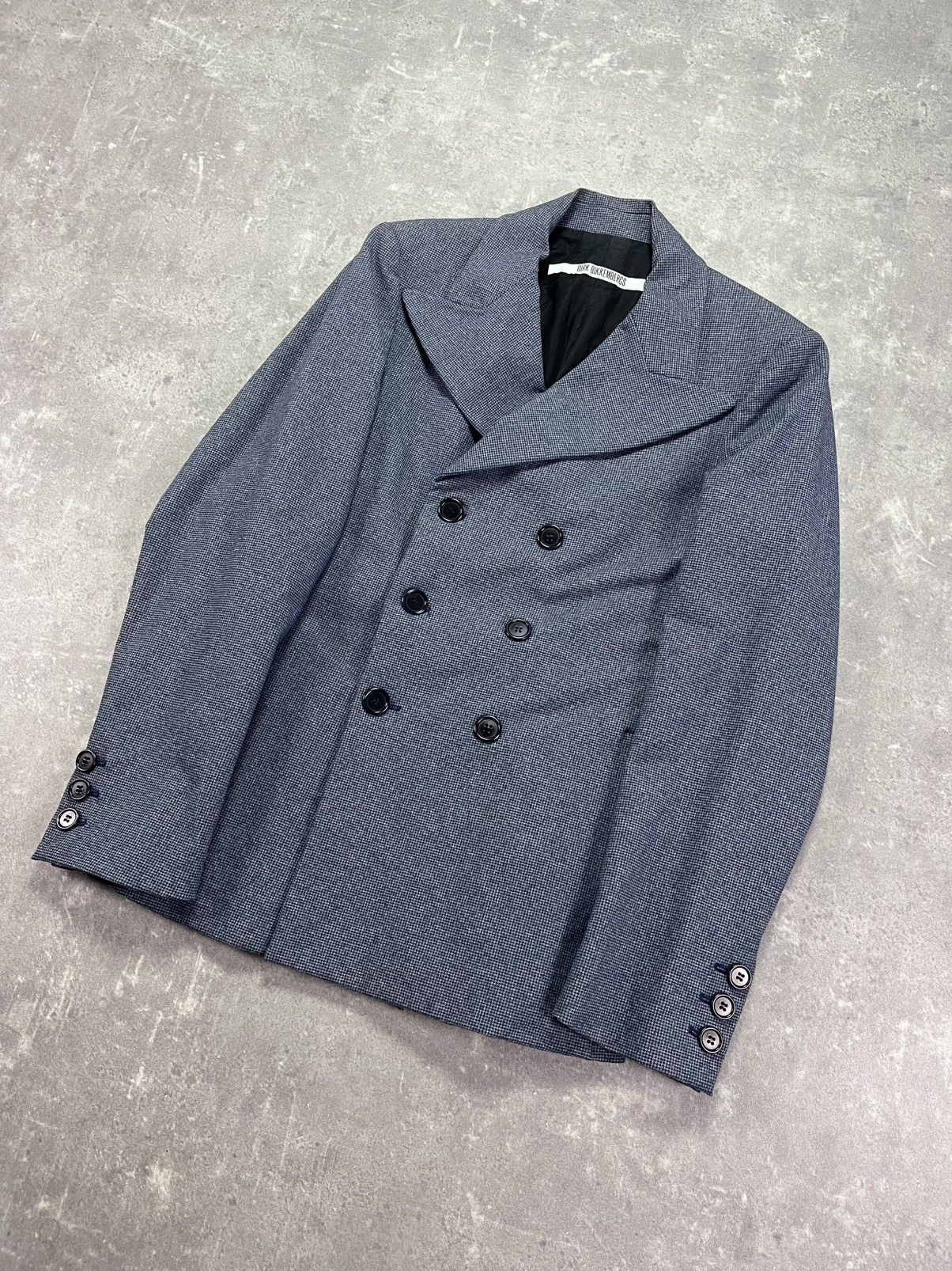 Dirk Bikkembergs Dirk Bikkembergs Double Breasted Coat Jacket 50 Size US M / EU 48-50 / 2 - 6 Thumbnail