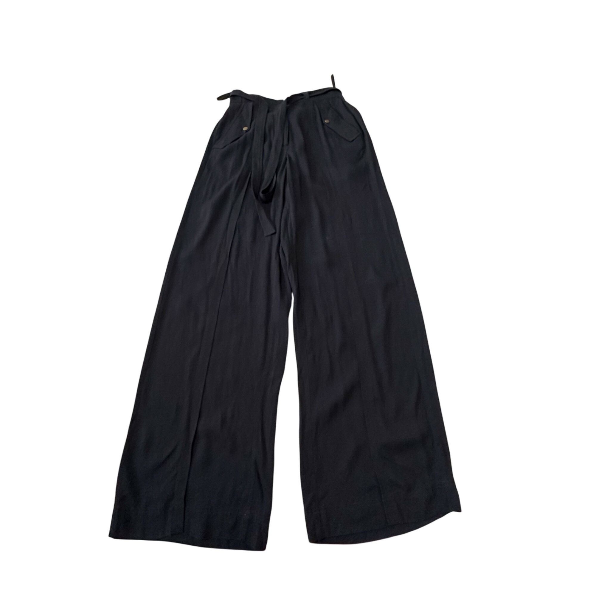 Ulla Johnson Ulla Johnson Alandra Wide Leg Pants Raven Black Size 4 NWT Size 27" / US 4 / IT 40 - 5 Thumbnail