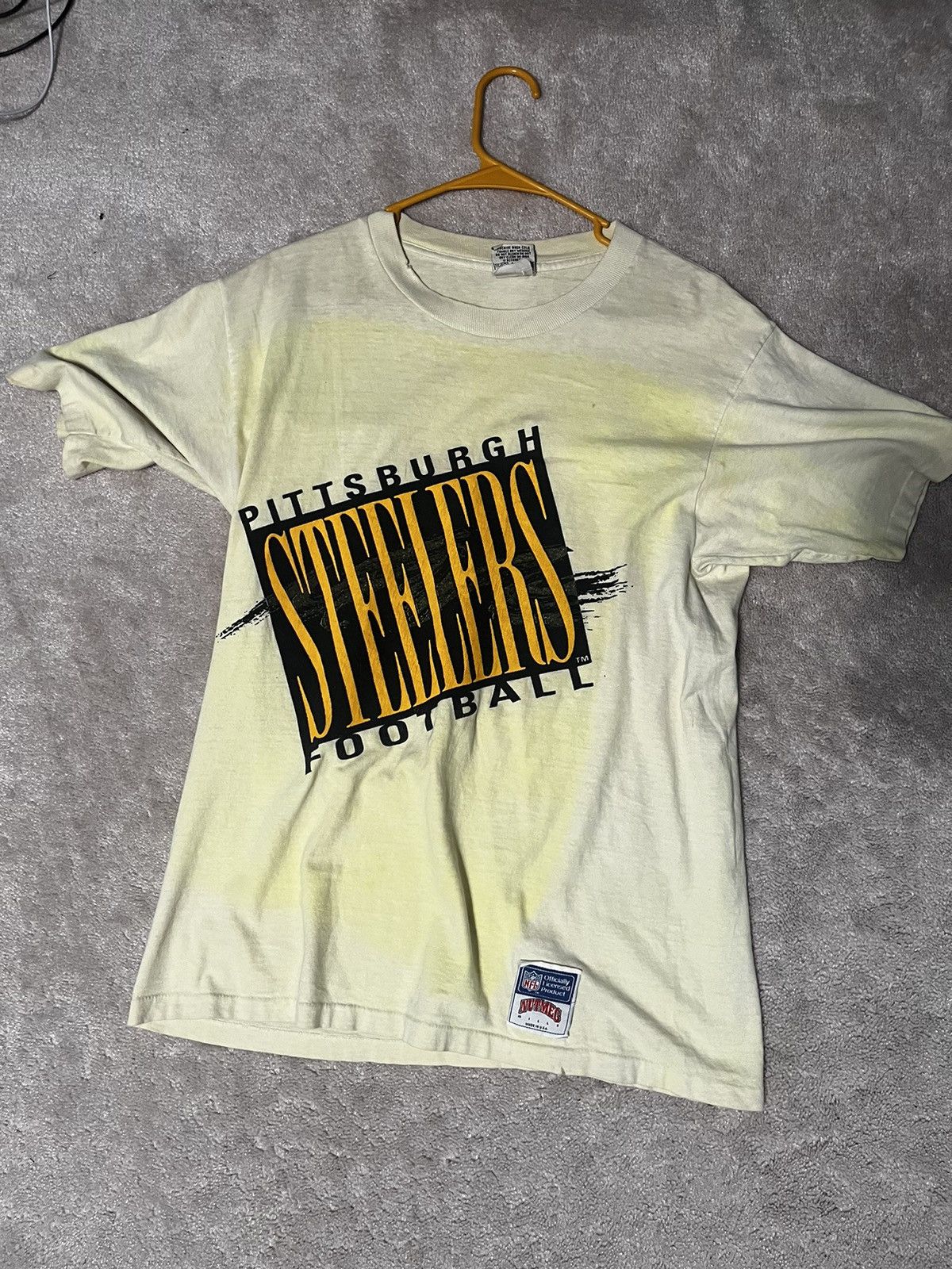 Nutmeg Vintage Pittsburgh Steelers tee Size US L / EU 52-54 / 3 - 1 Thumbnail