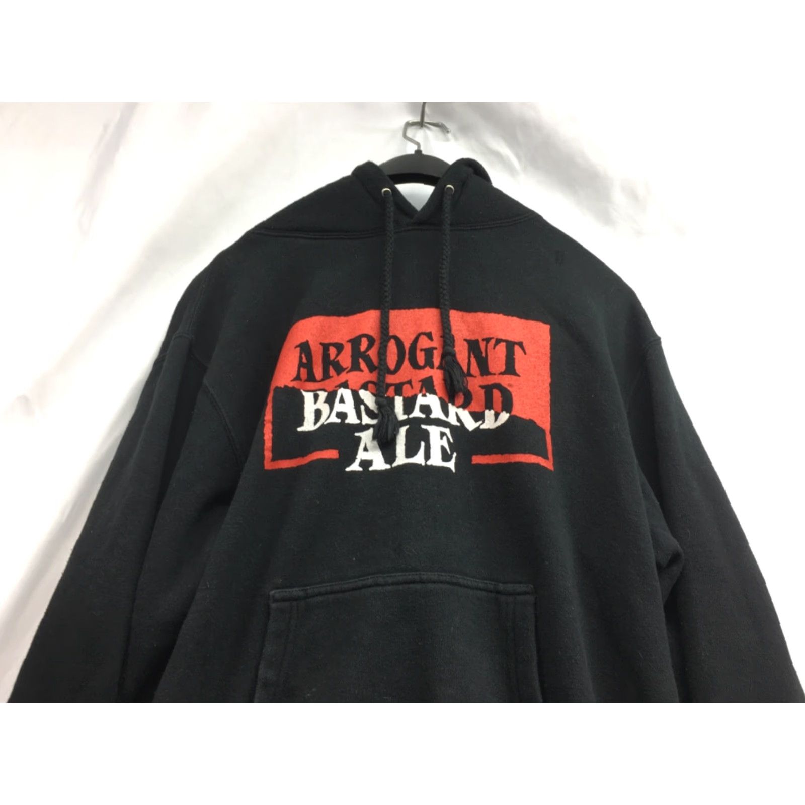 Vintage Arrogant Bastard Hoodie Men's Long Sleeve Black Size S Pullover Crew Neck Full Zip Hooded Pockets Size US S / EU 44-46 / 1 - 2 Thumbnail