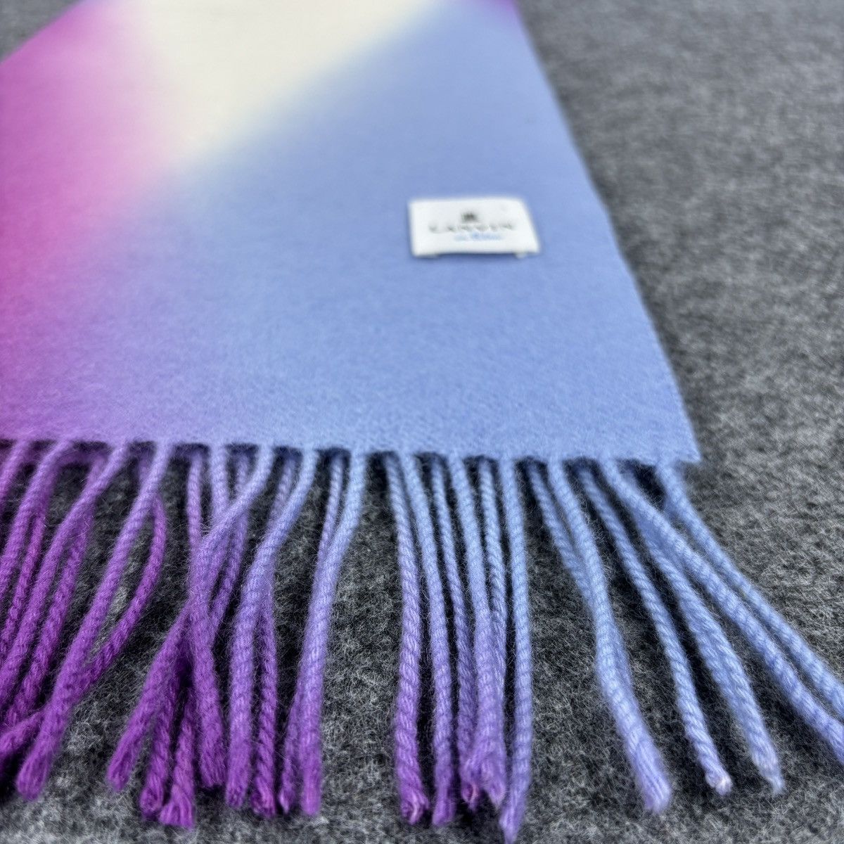 Lanvin × Vintage Lanvin Scarf # D777 # Muffler # Neckwear Size ONE SIZE - 8 Thumbnail