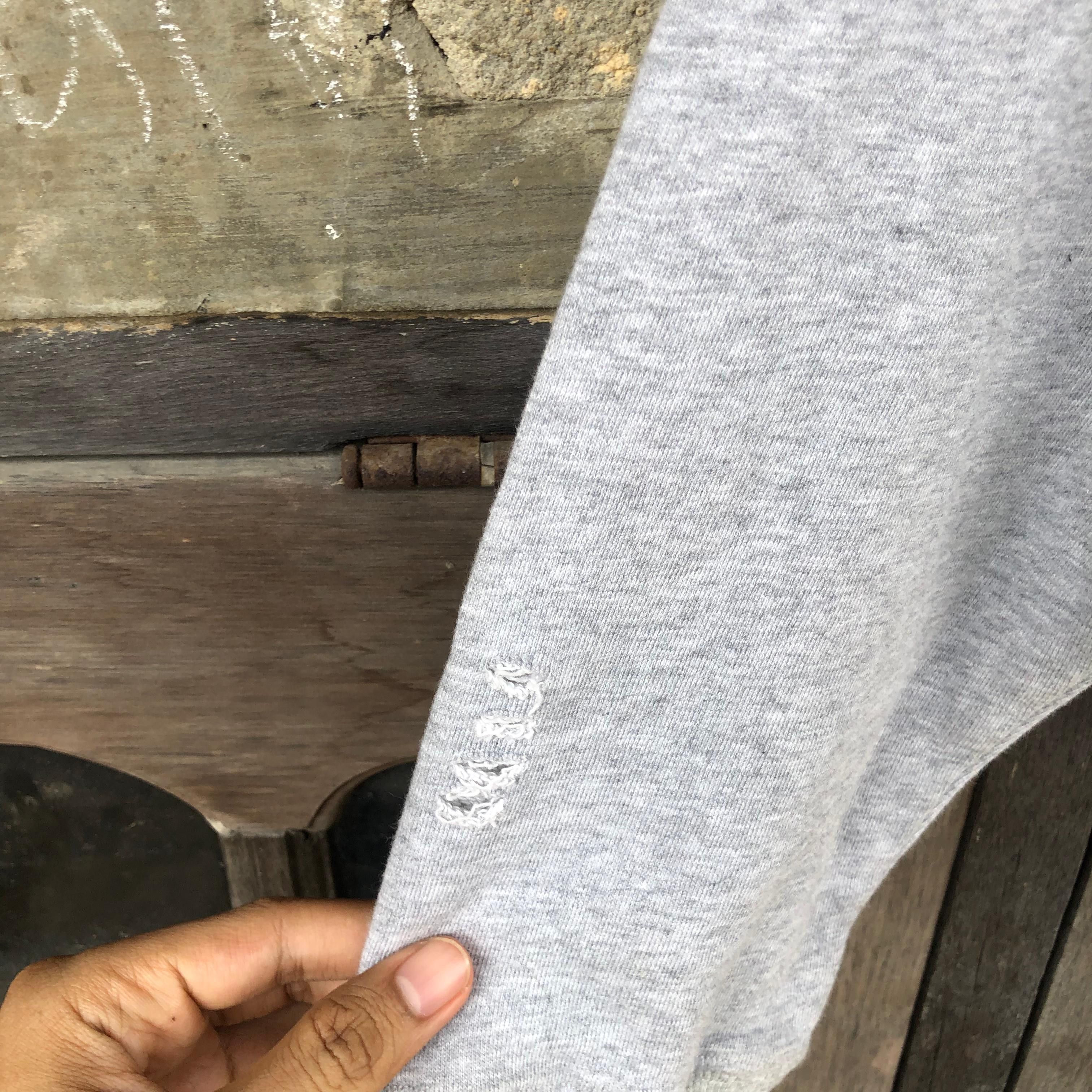 Maison MIHARA YASUHIRO Mihara Yasuhiro Distressed Assymetrical Hoodie Size US S / EU 44-46 / 1 - 6 Thumbnail