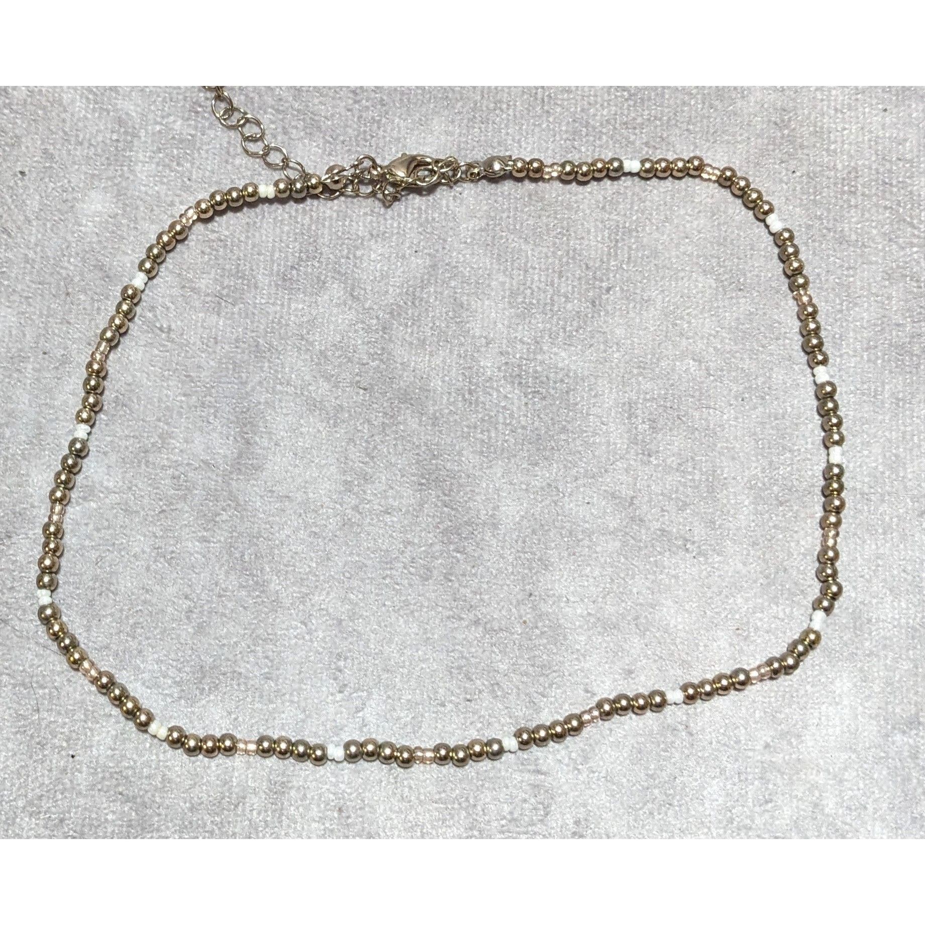Other Simple Minimalist Metallic Glass Seed Bead Necklace Size ONE SIZE - 8 Thumbnail