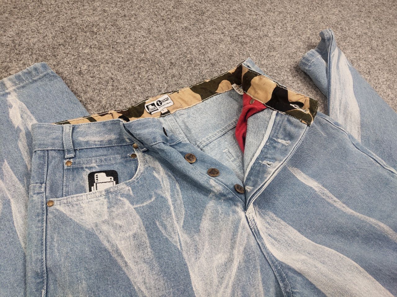 If Six Was Nine Vintage film trucks Baggy Jeans Hip Hop junya watanabe style Size US 34 / EU 50 - 9 Thumbnail