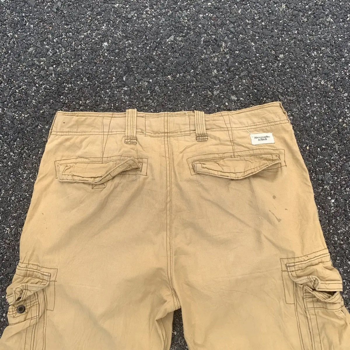 Abercrombie & Fitch 🔥BEST OFFER🔥Tactical Faded Trousers Big Multi Pocket Pants Size US 36 / EU 52 - 14 Thumbnail