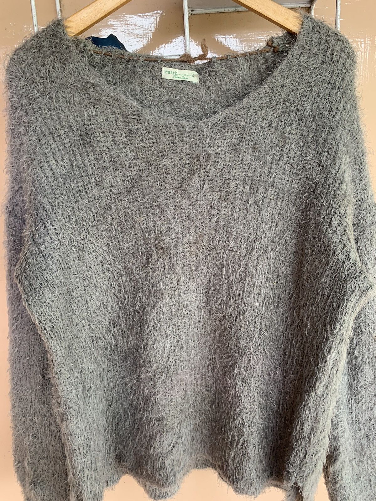 Hysteric Glamour 💥OFFER💥Japanese Mohair Knitted Isseymiyake style Size US L / EU 52-54 / 3 - 3 Thumbnail