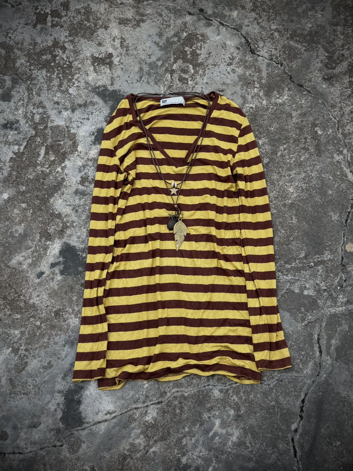 Tornado Mart SLY Japan Stripel Long Sleeve Vikei Gothic Styled Size US S / EU 44-46 / 1 - 1 Thumbnail