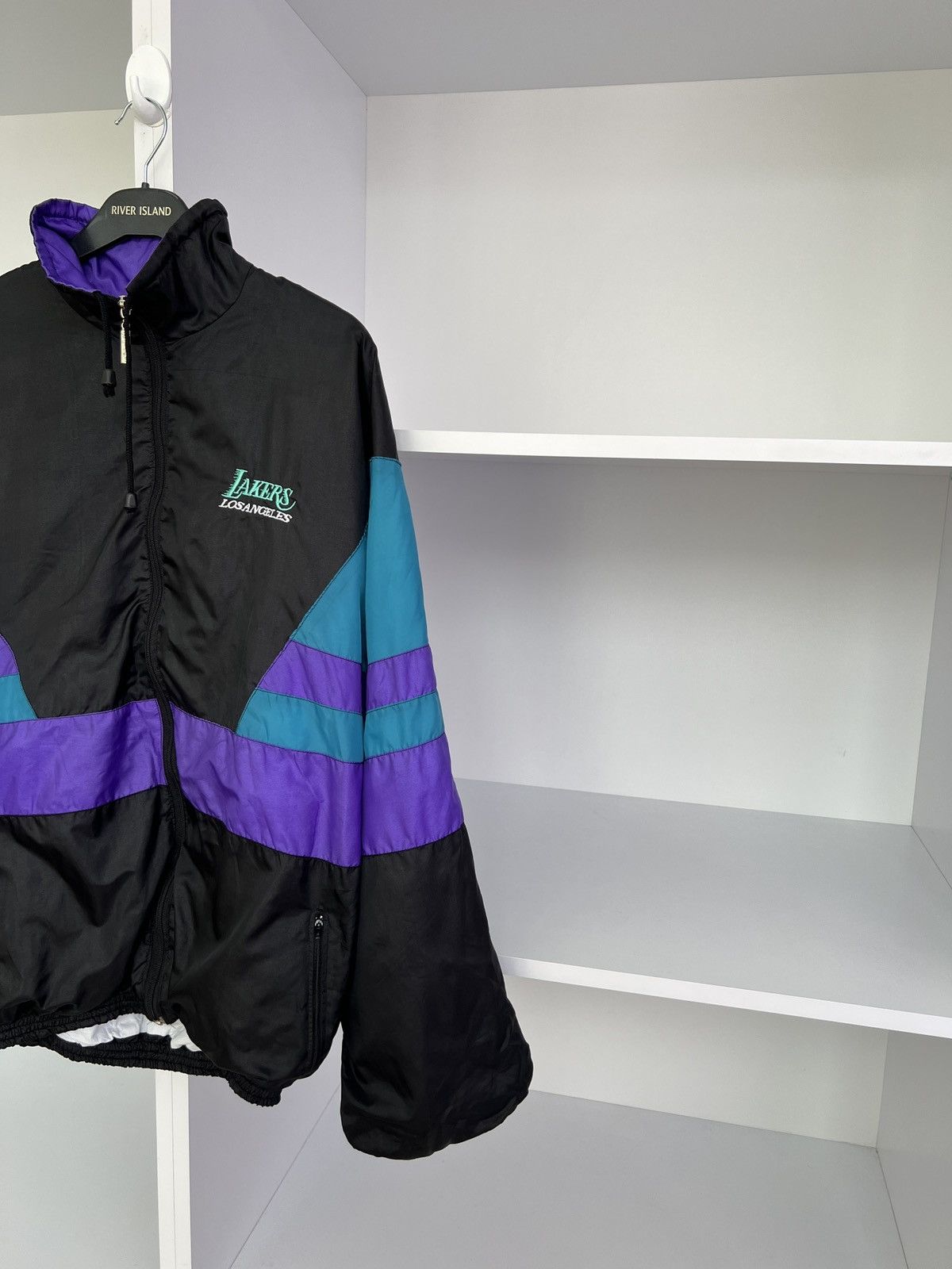 Other Vintage Los Angeles Lakers 90s style track jacket Size US XXL / EU 58 / 5 - 7 Thumbnail