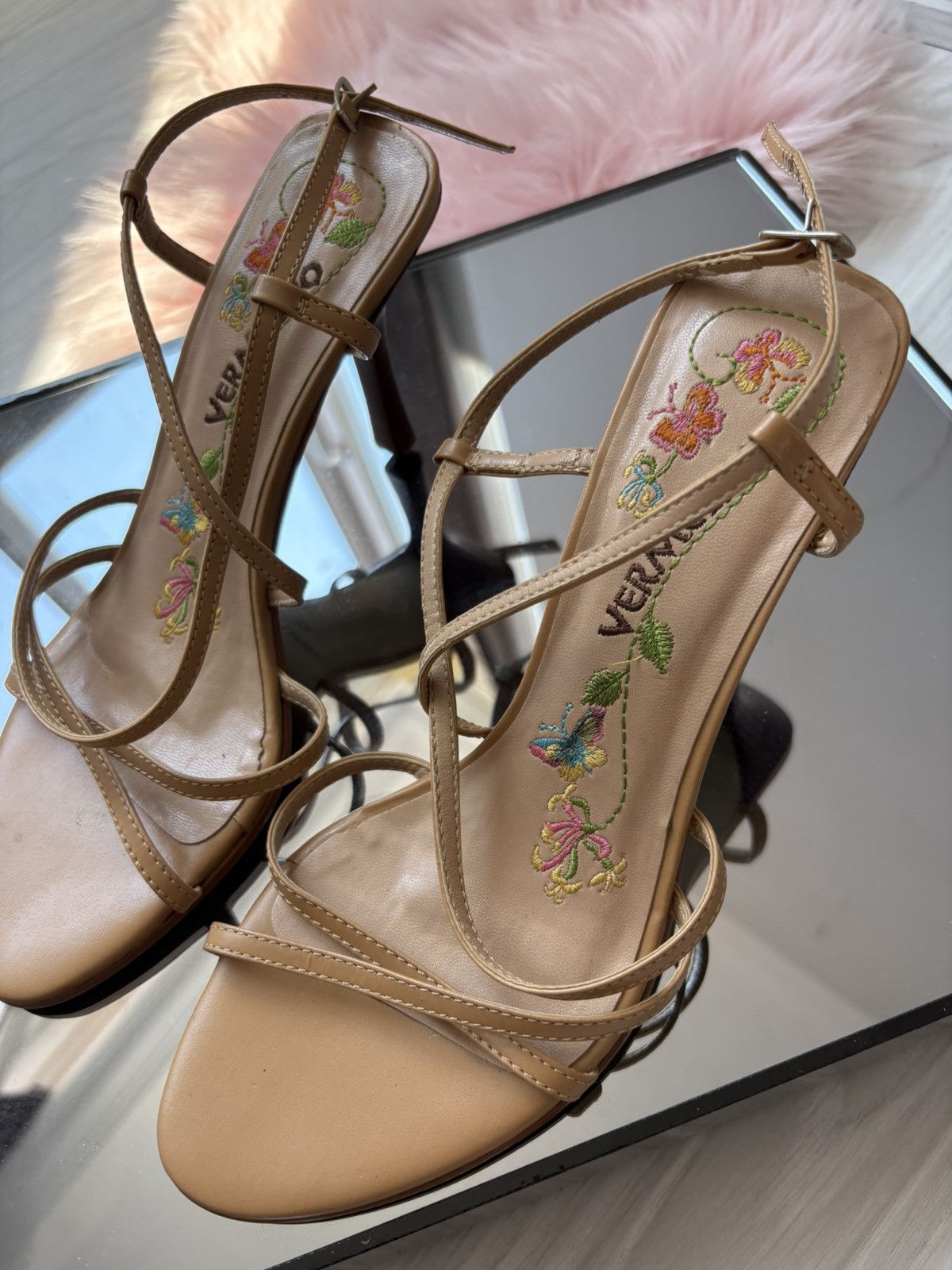 Vintage Made in Brazil heels Size US 7.5 / IT 37.5 - 7 Thumbnail