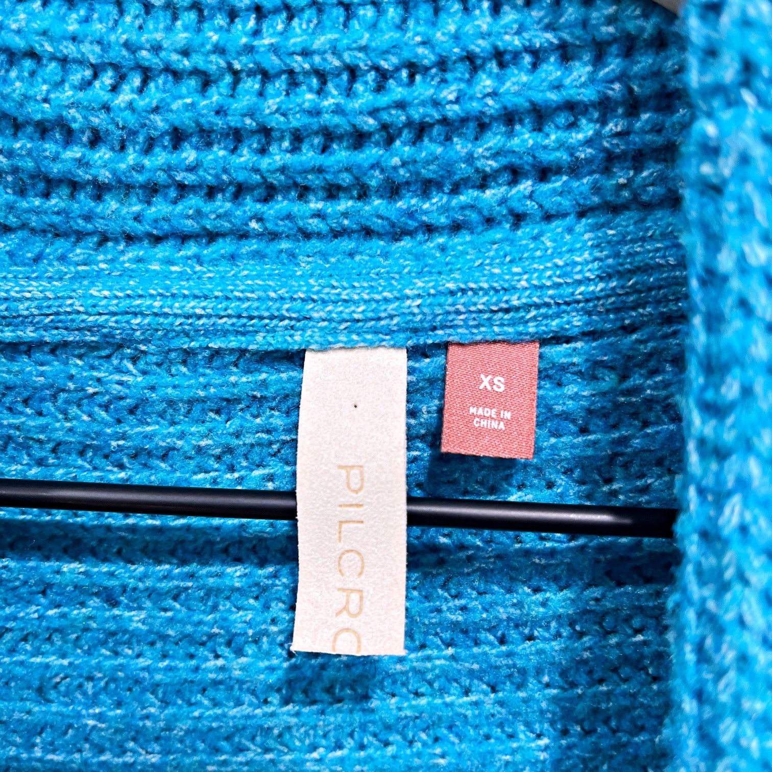 Anthropologie × Other Pilcro Anthropologie Chunky Turtleneck Sweater Blue XS Size XS / US 0-2 / IT 36-38 - 5 Thumbnail