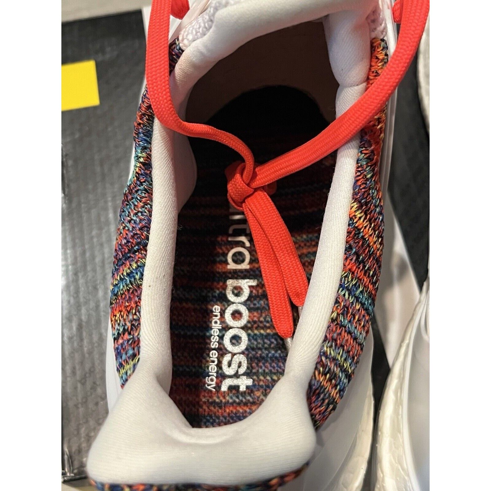 Adidas Adidas mi UltraBOOST White Rainbow size 11.5 Men Running Size US 11.5 / EU 44-45 - 4 Thumbnail