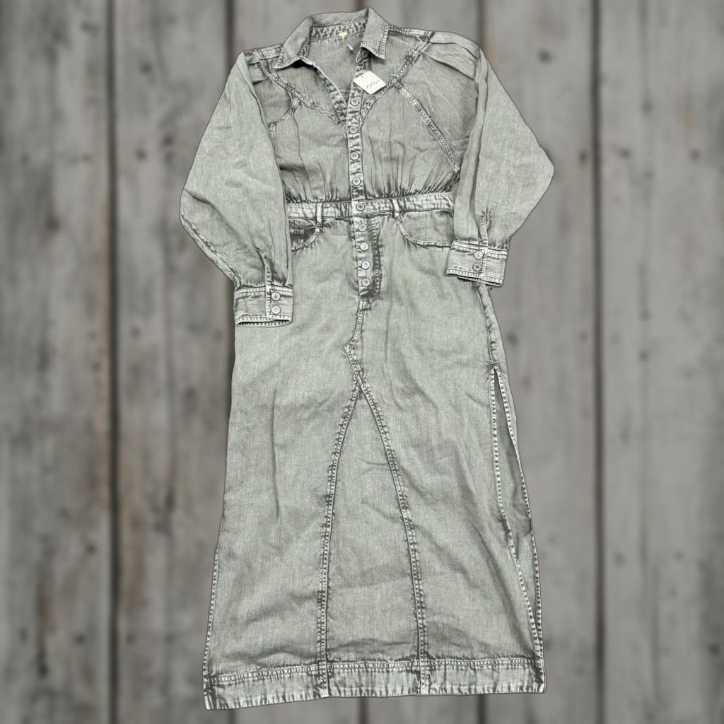 Free People Free People Stitched With Love Embroidered Dress