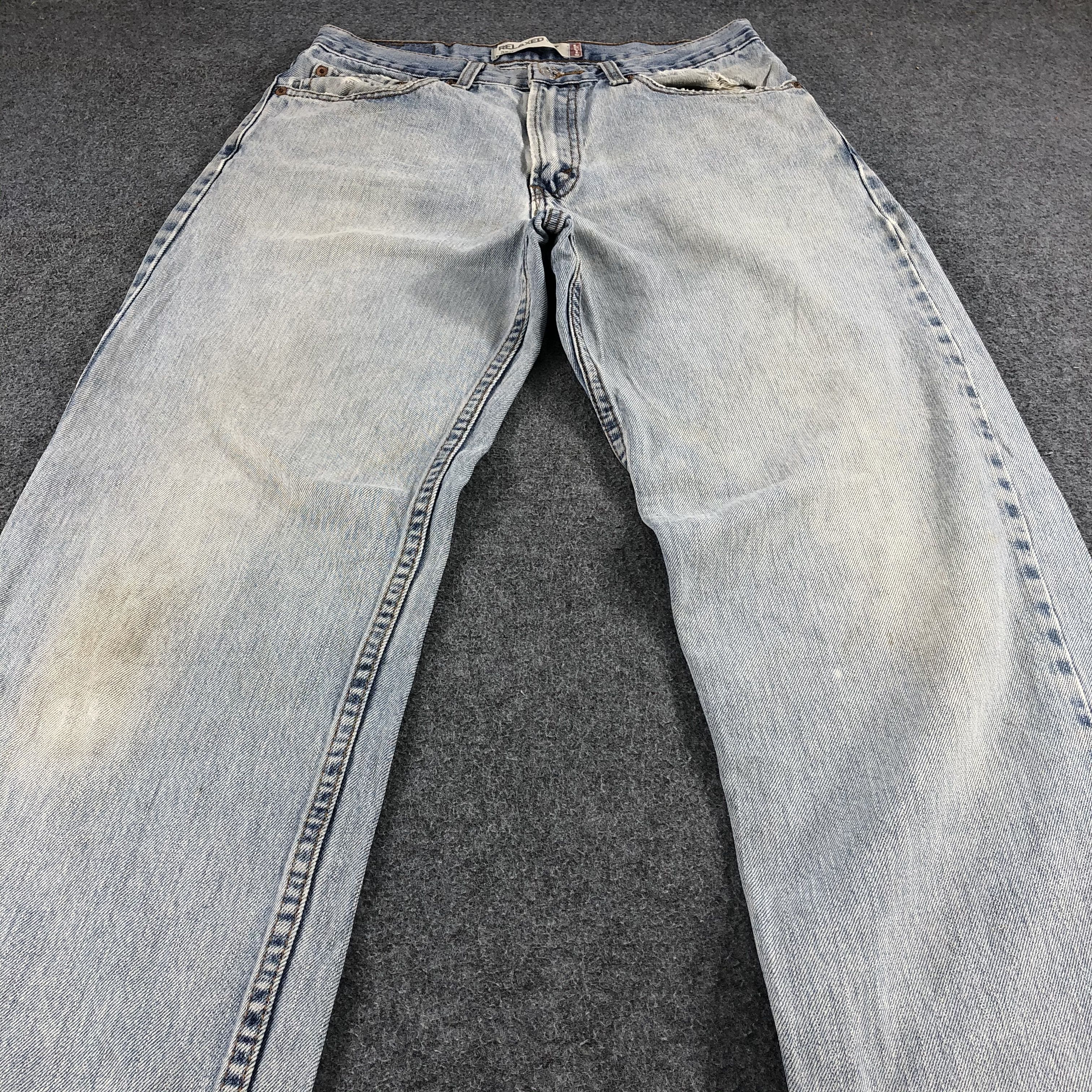 Levi's Light Wash Vintage Levis 550 Jeans-J1097 Size US 31 - 3 Thumbnail