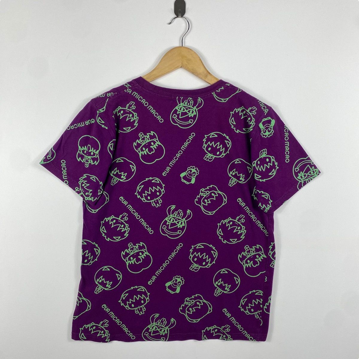 Anime × Japanese Brand EVA MICRO MACRO Evangelion Full Print Graphic Tee Shirt Size US M / EU 48-50 / 2 - 3 Thumbnail