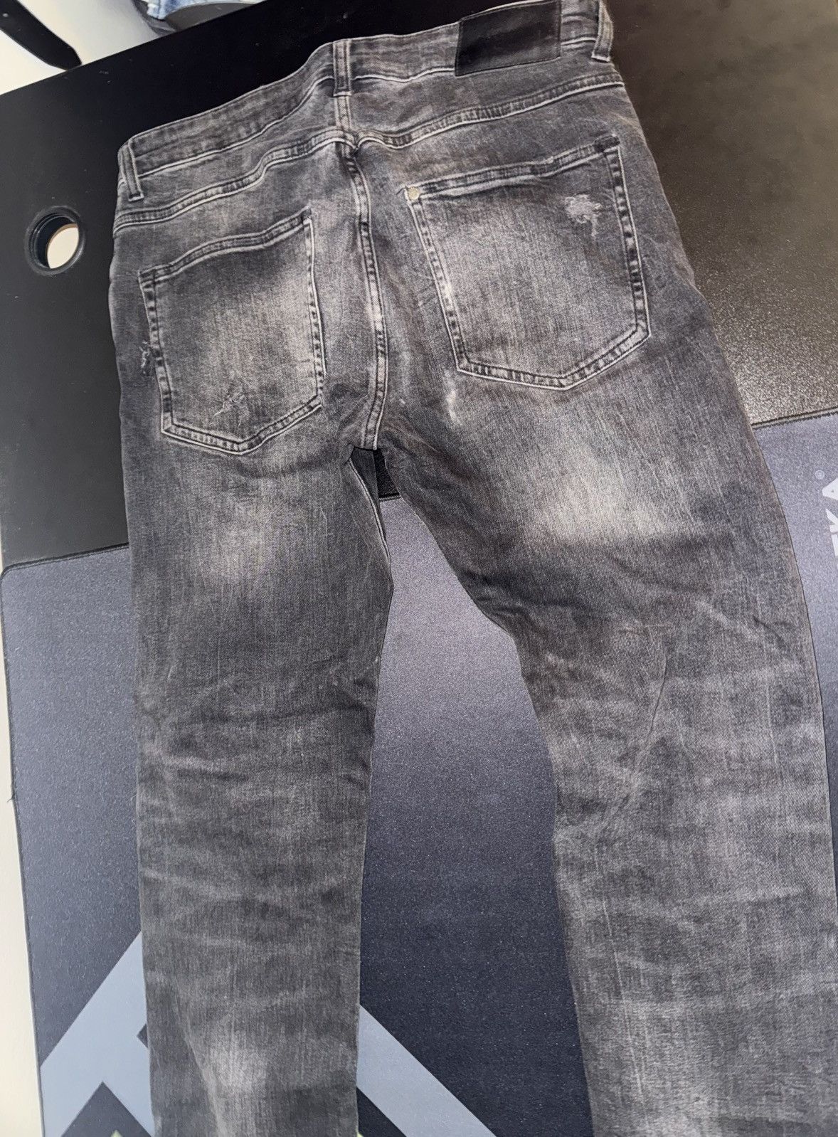 Other Men Black Ripped Skinny Jeans Size US 32 / EU 48 - 13 Thumbnail