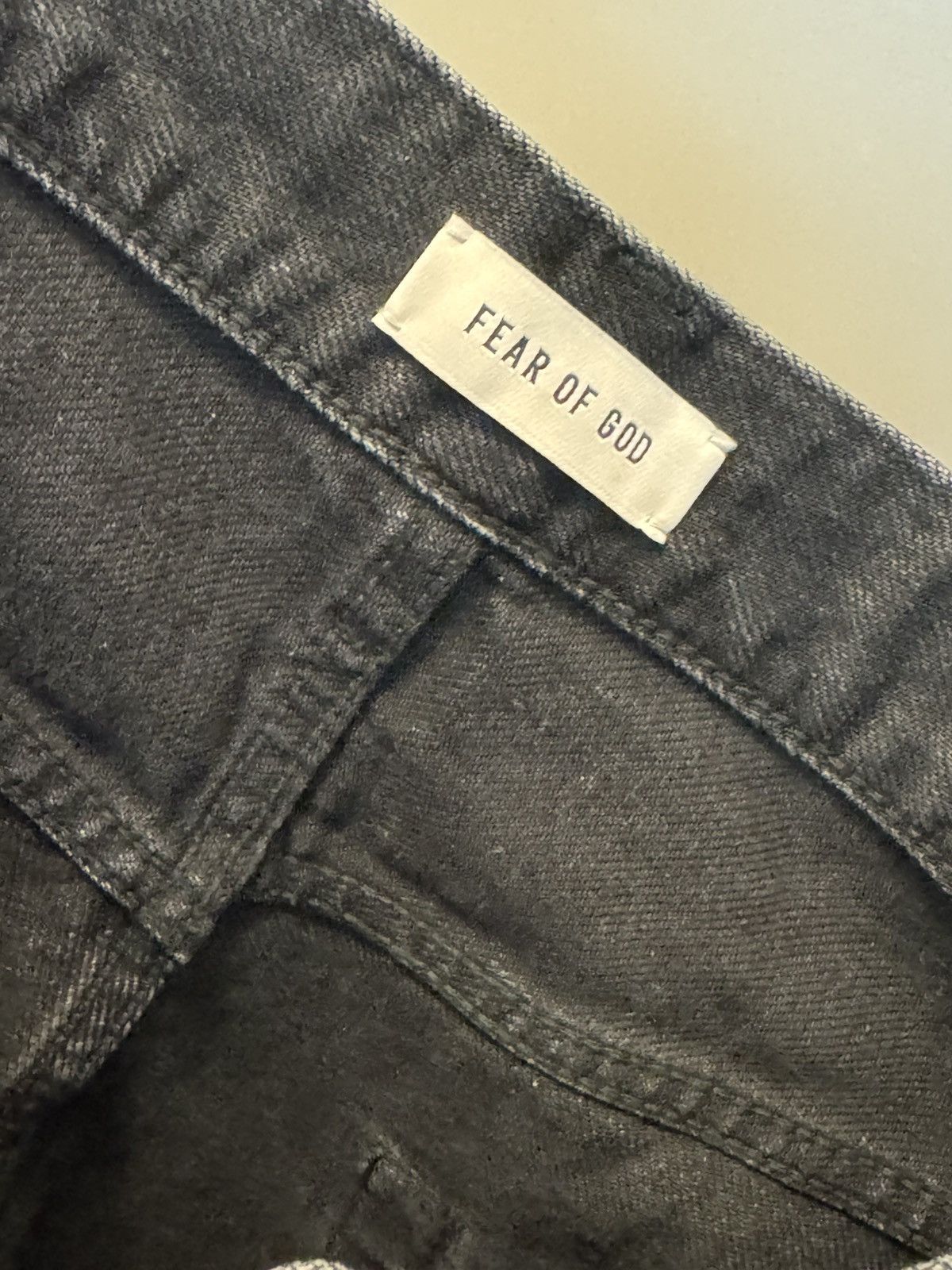 Fear of God Fear of God 80s 5 Pocket Denim Size US 33 - 6 Thumbnail
