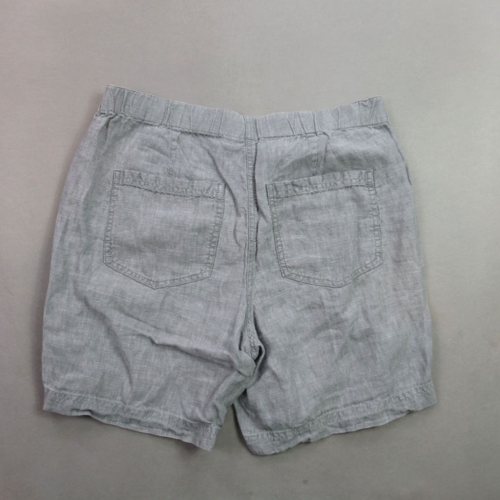 J. Jill J Jill Shorts 6 Gray Chino Lightweight Outdoors Pockets Casual Womens Size 28" / US 6 / IT 42 - 5 Thumbnail