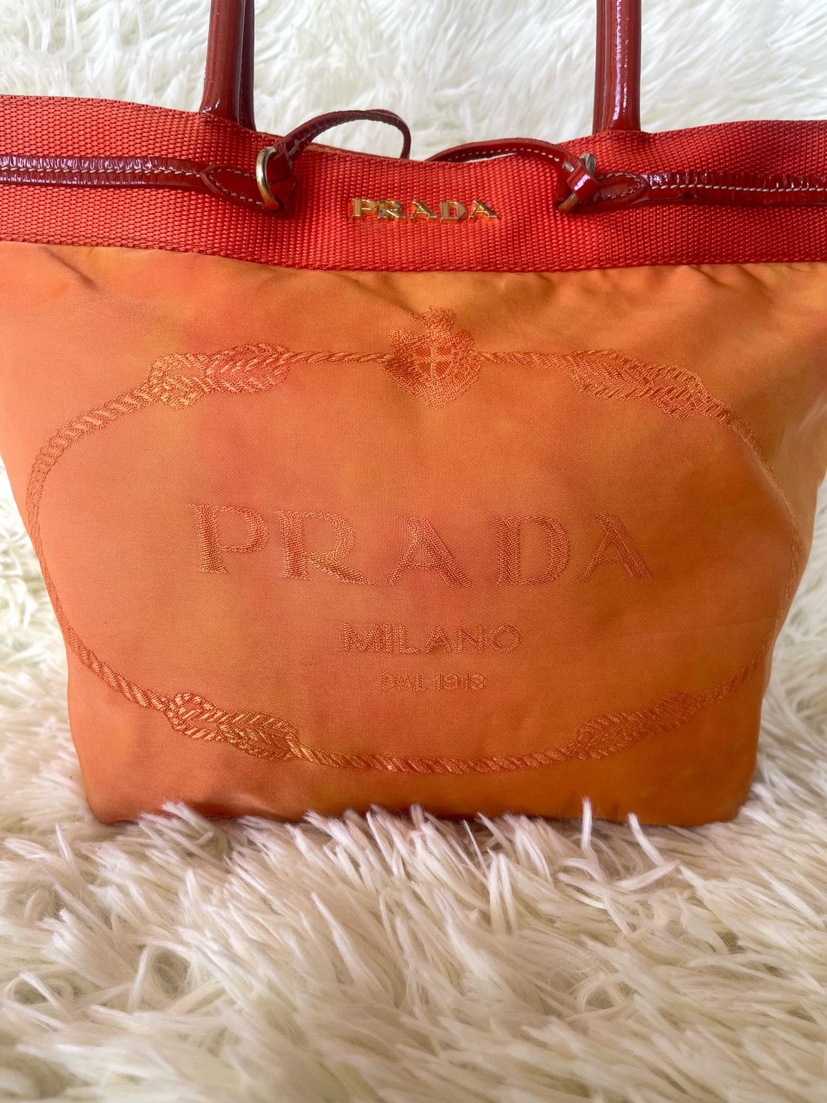 Prada × Vintage Prada Nylon Tote Bag Size ONE SIZE - 8 Thumbnail