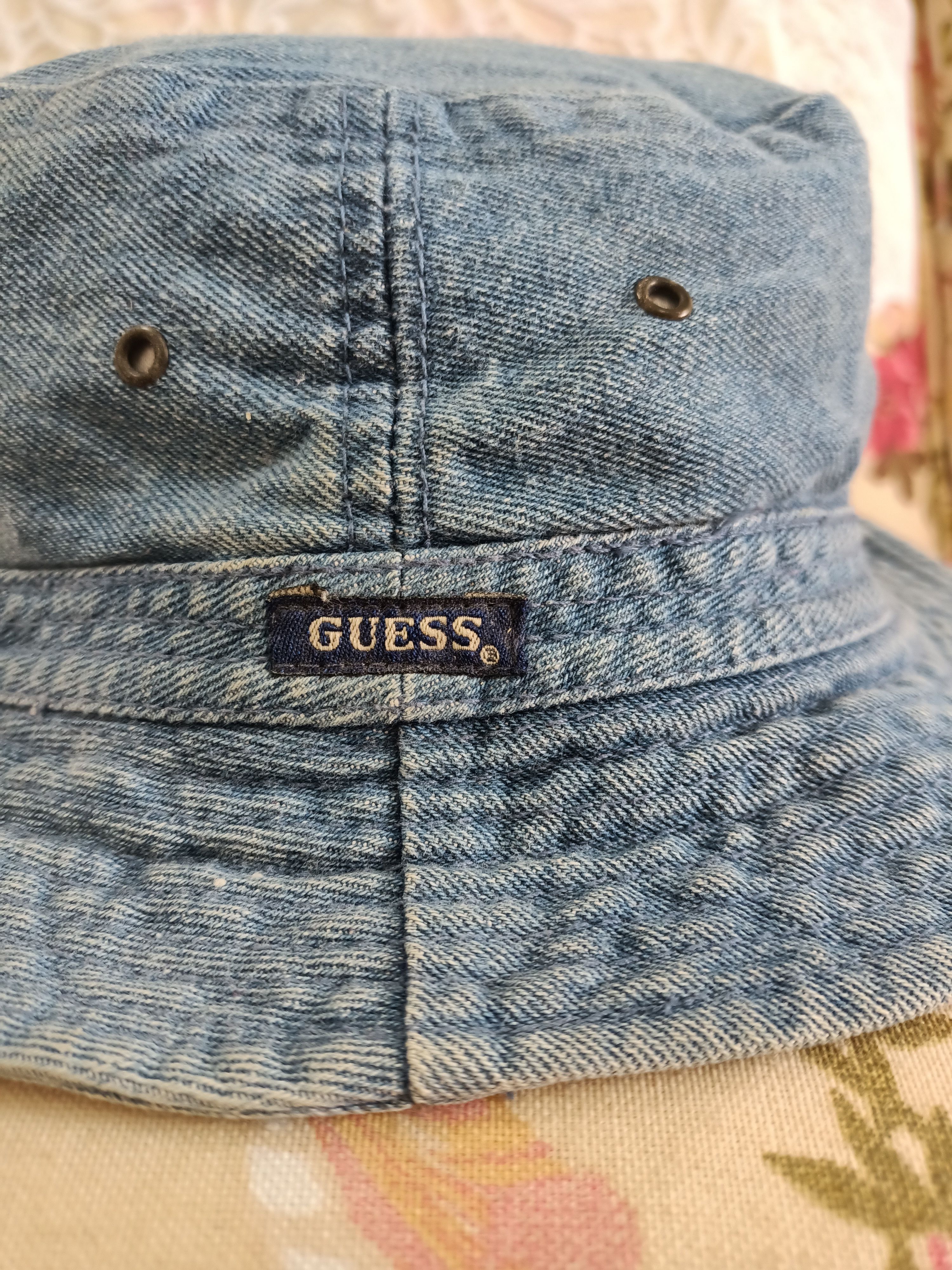 A$AP Rocky × Guess × Vintage Vintage Guess denim hat Asap Rocky style Size ONE SIZE - 2 Thumbnail