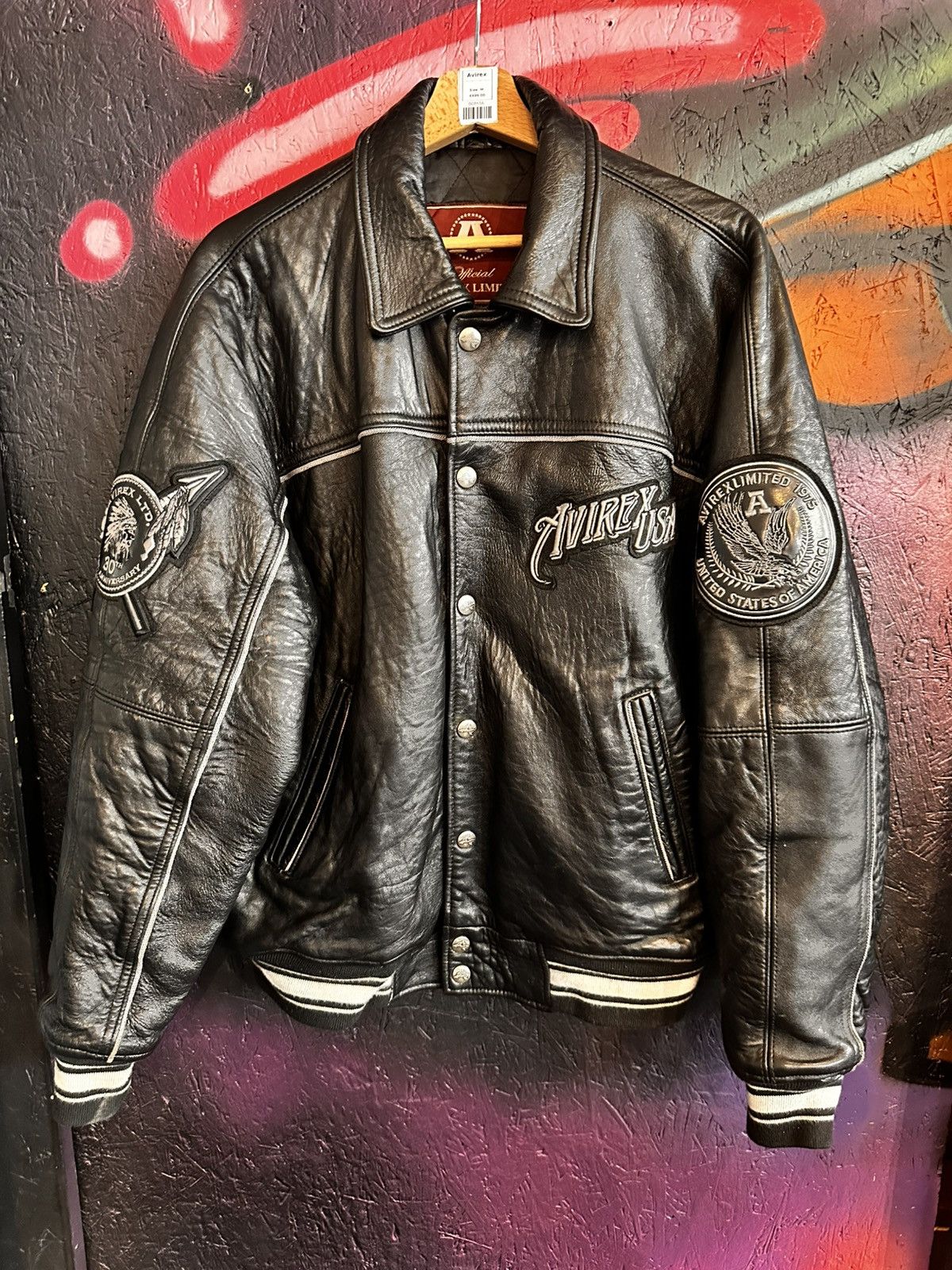 m*h様 80s avirex short leather bomber jkt 80s avirex short leather bomber jkt