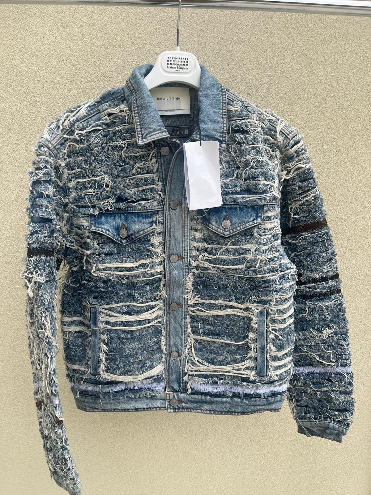 Alyx × Blackmeans Distressed Denim Jacket in Blue Size US L / EU 52-54 / 3 - 14 Thumbnail