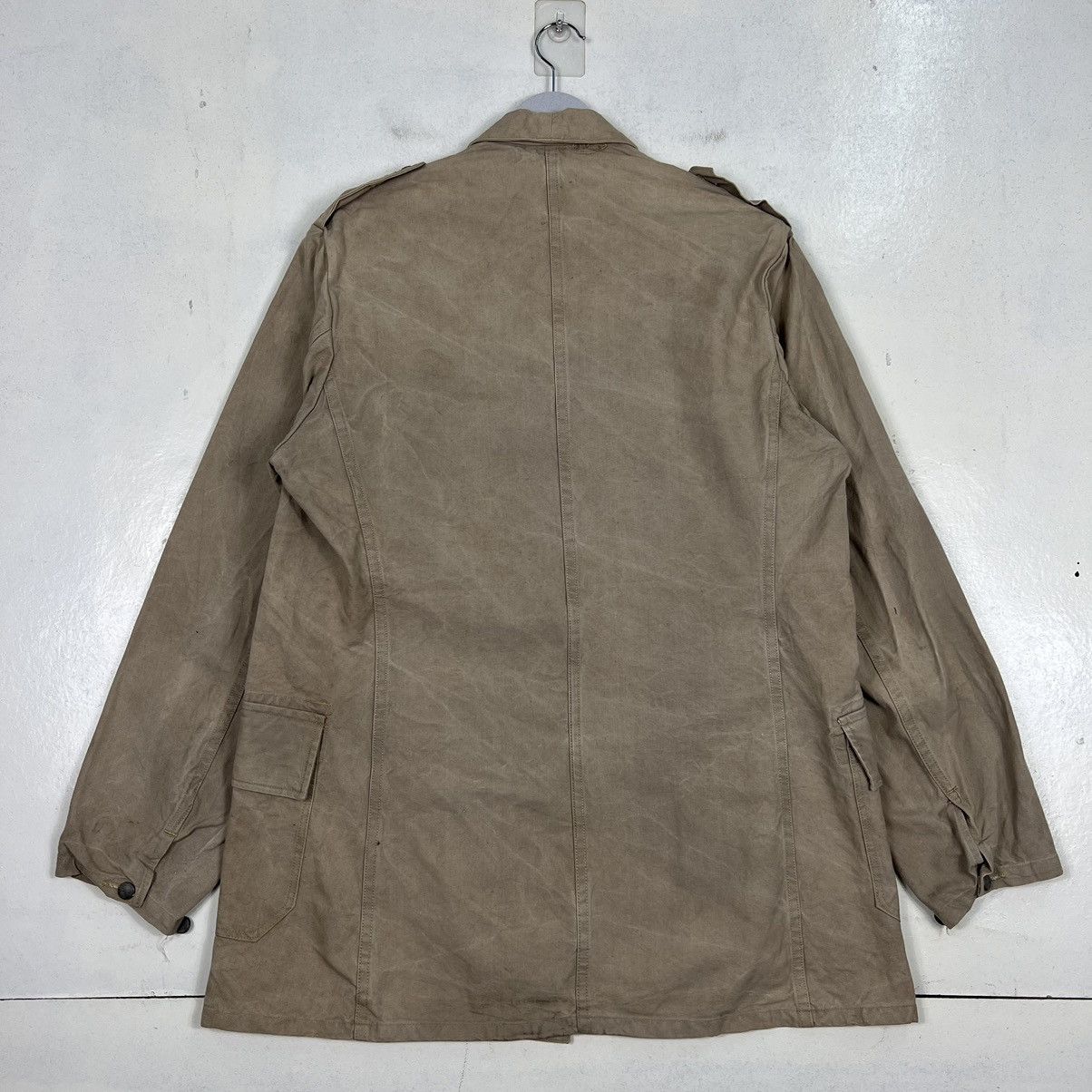 Vintage 🔥 40s VINTAGE SWEDISH MILITARY JACKET Size US M / EU 48-50 / 2 - 8 Thumbnail
