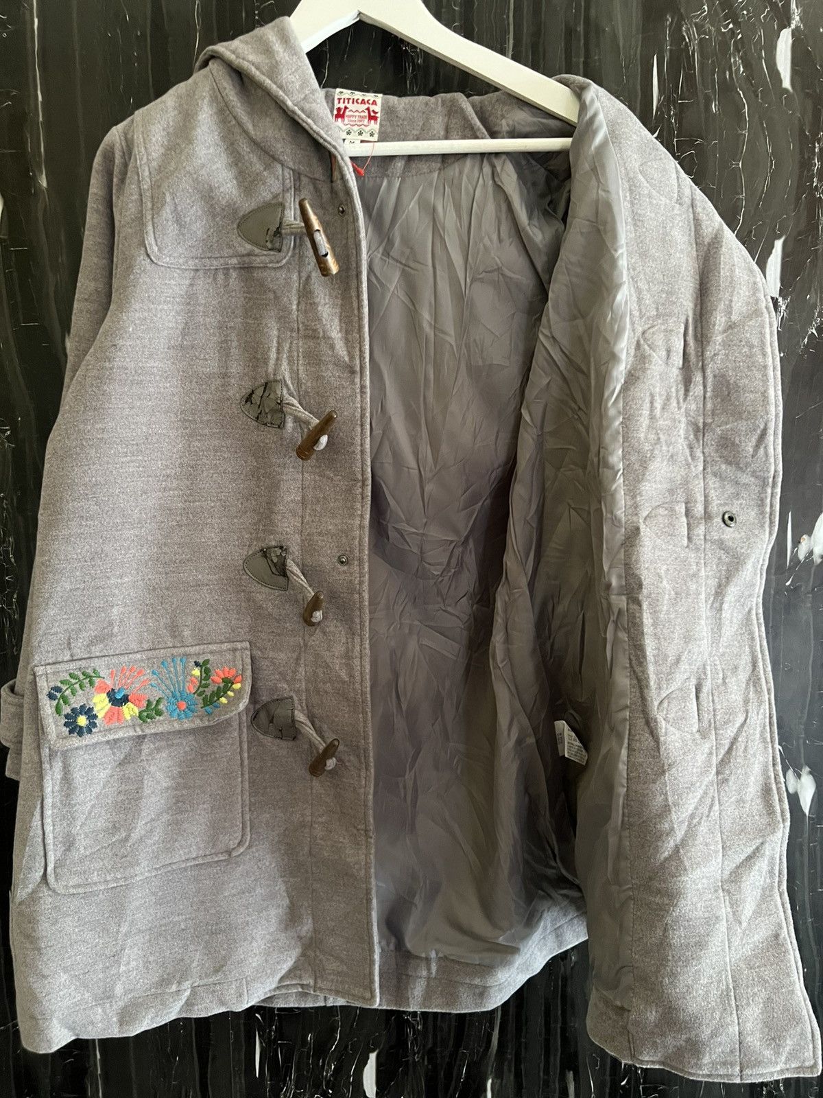 Japanese Brand Titicaca Long Ethnic Jacket – Japan Boho Tribal Streetwear Size US M / EU 48-50 / 2 - 3 Thumbnail