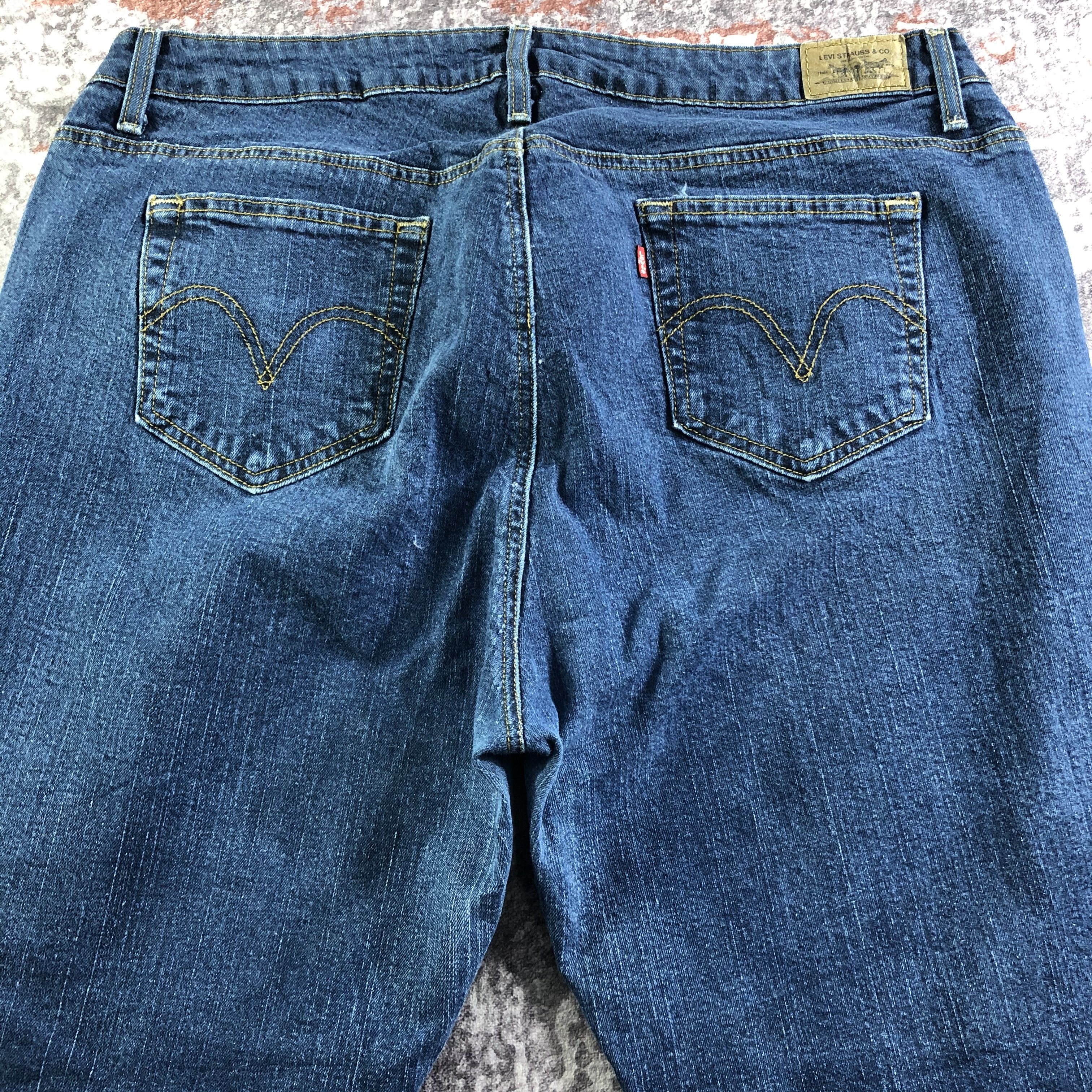 Levi's × Vintage Vintage Blue Wash Levis 529 Jeans-JM3478 Size 39" - 4 Thumbnail