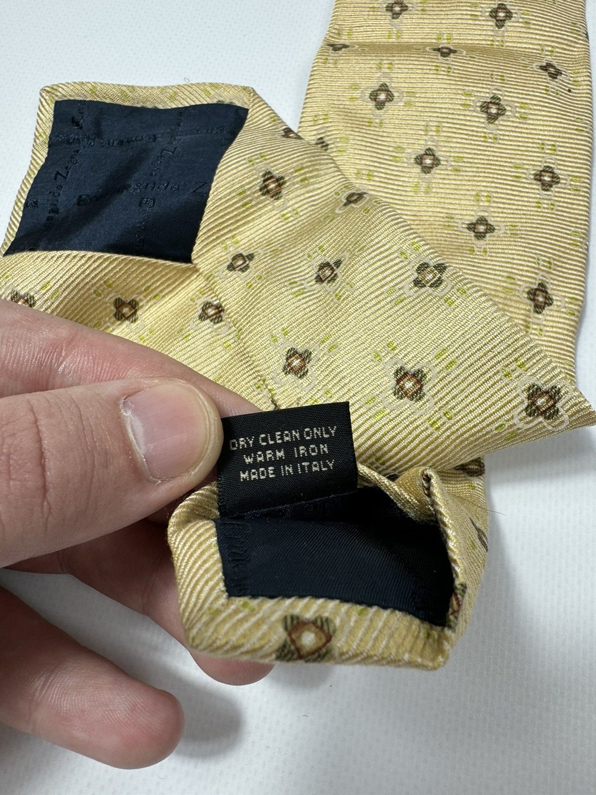 Ermenegildo Zegna × Vintage Vintage Ermenegildo Zegna tie Size ONE SIZE - 9 Thumbnail