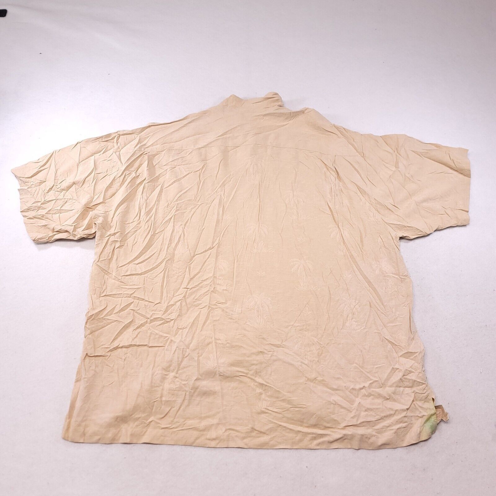 Tommy Bahama Tommy Bahama Casual Button Up Shirt Mens Size 2XL Beige Size US XXL / EU 58 / 5 - 12 Thumbnail