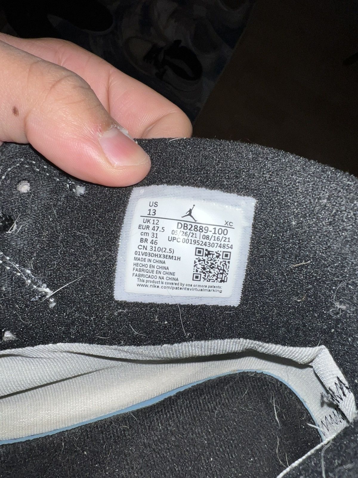 Jordan Brand Jordan 1 White/Grey Gore-Tex Size US 13 / EU 46 - 6 Thumbnail