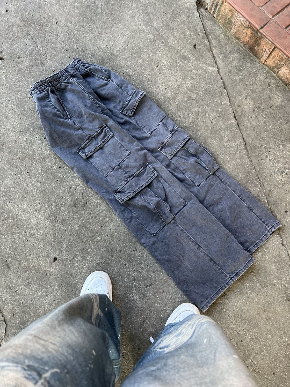 If Six Was Nine VINTAGE BERSHKA CARGGO PANTS BAGGY IF SIX WAS NINE TRIBAL Size US 28 / EU 44 - 6 Thumbnail