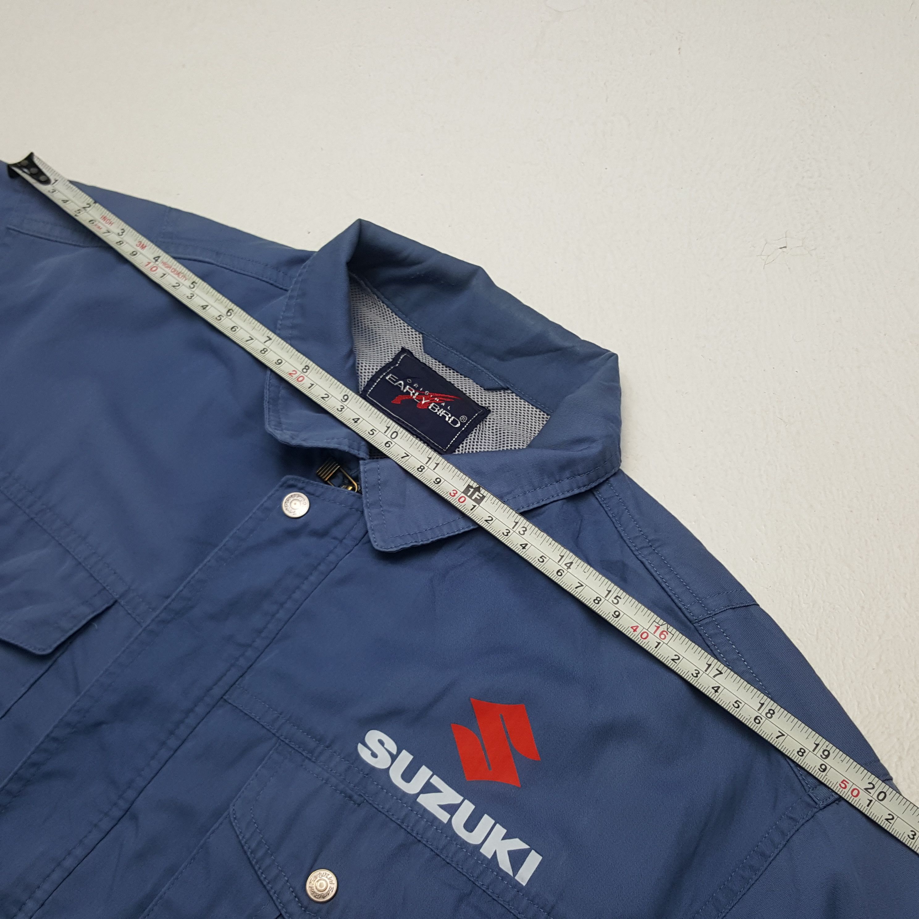 Japanese Brand × Vintage Vintage Suzuki Japanese Motorsports Racing Custom Jacket Size US L / EU 52-54 / 3 - 12 Thumbnail