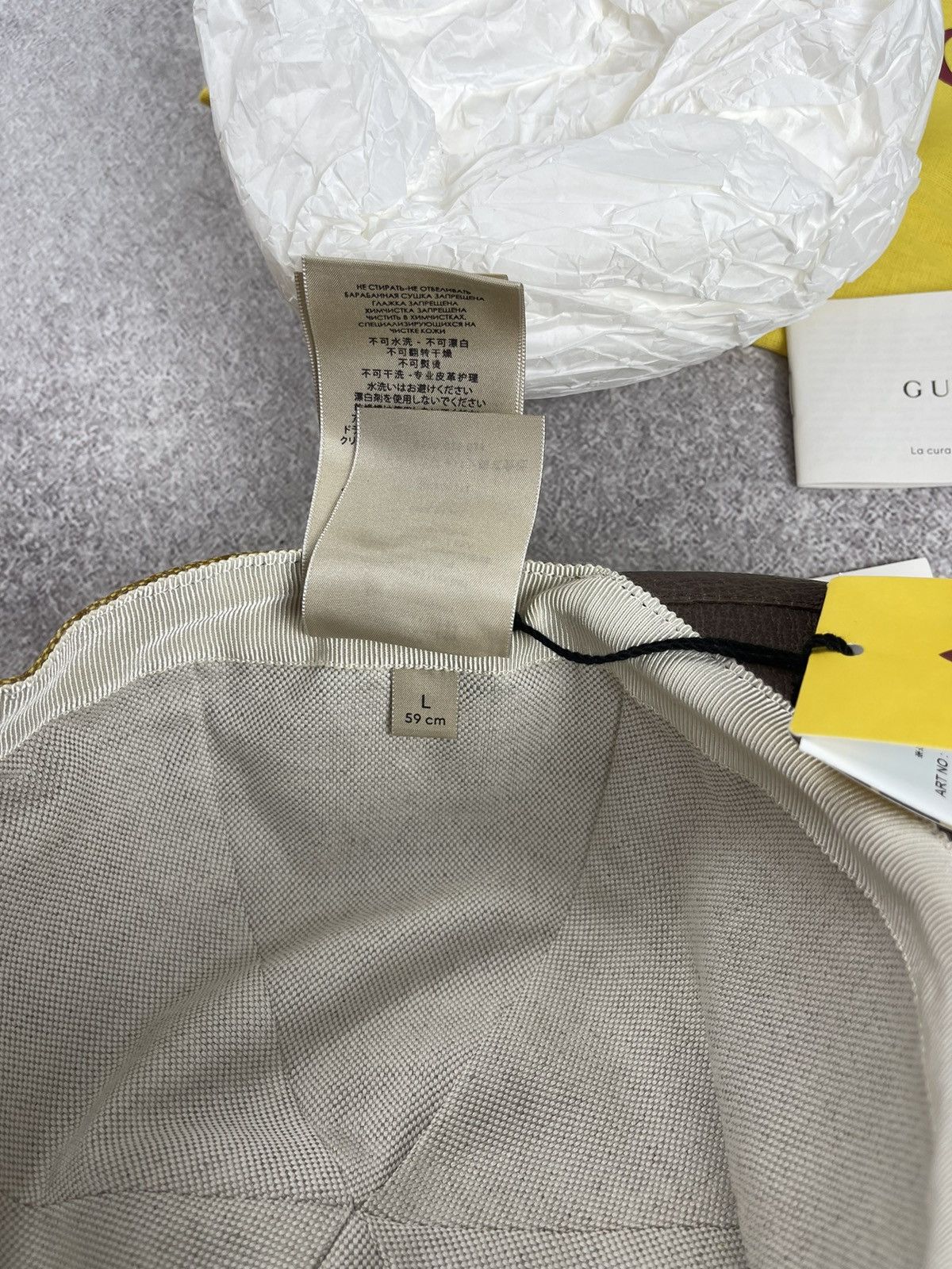 Adidas × Gucci Gucci x Adidas GG Monogram Canvas Leather Baseball Cap Size ONE SIZE - 15 Thumbnail