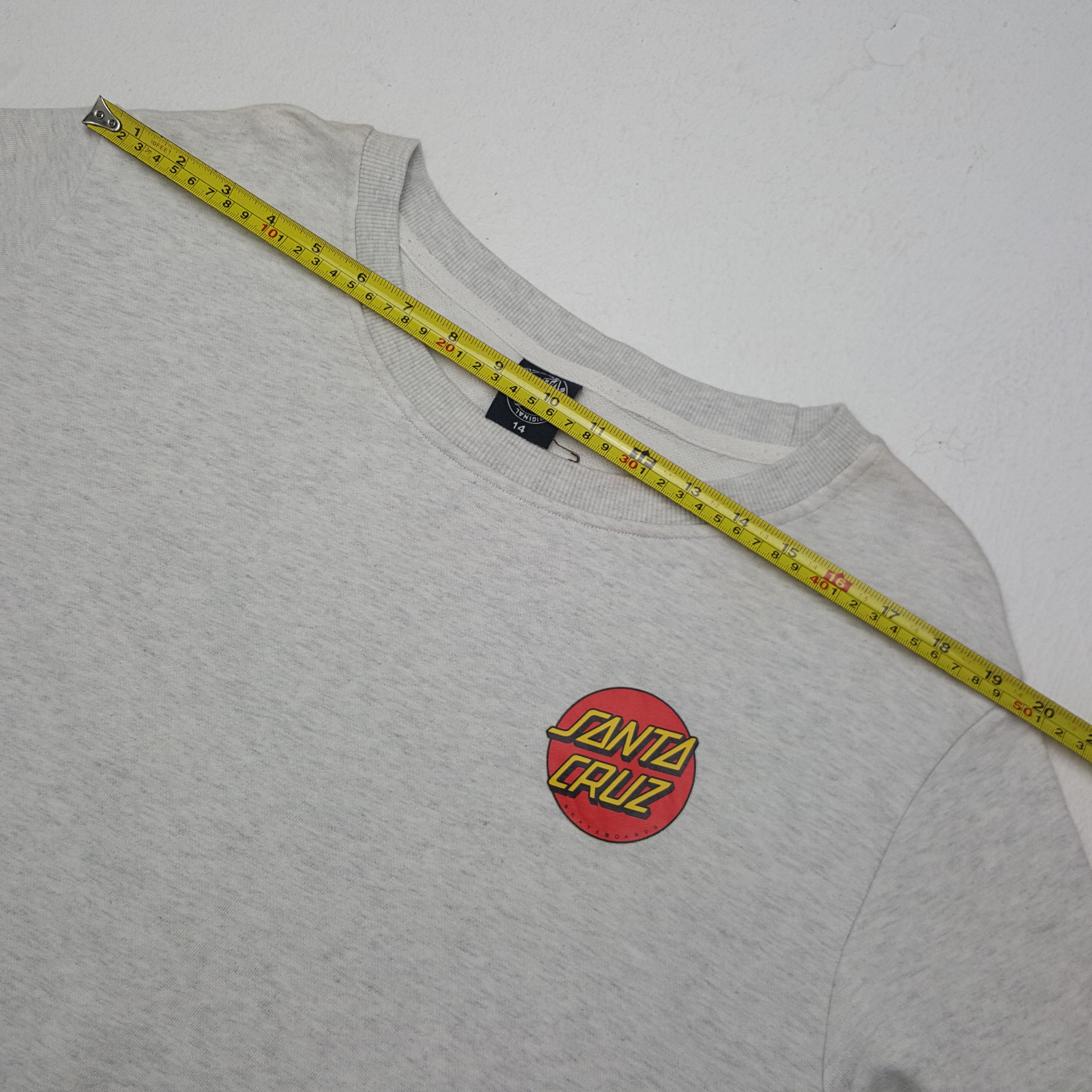 Santa Cruz Skateboards × Vintage Vintage Santa Cruz Skateboard Sweatshirt Size US XL / EU 56 / 4 - 6 Thumbnail
