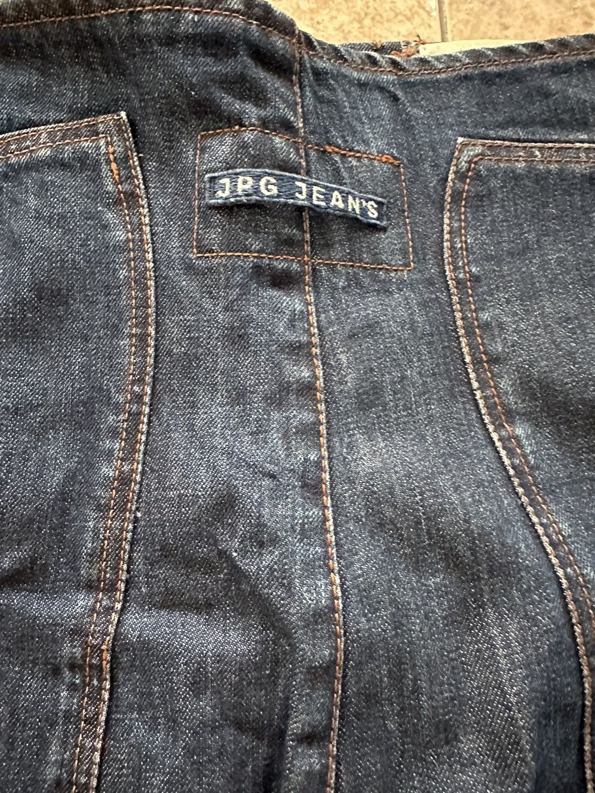 Jean Paul Gaultier JPG high waisted bondage jeans Size 24" / US 00 / IT 34 - 8 Thumbnail