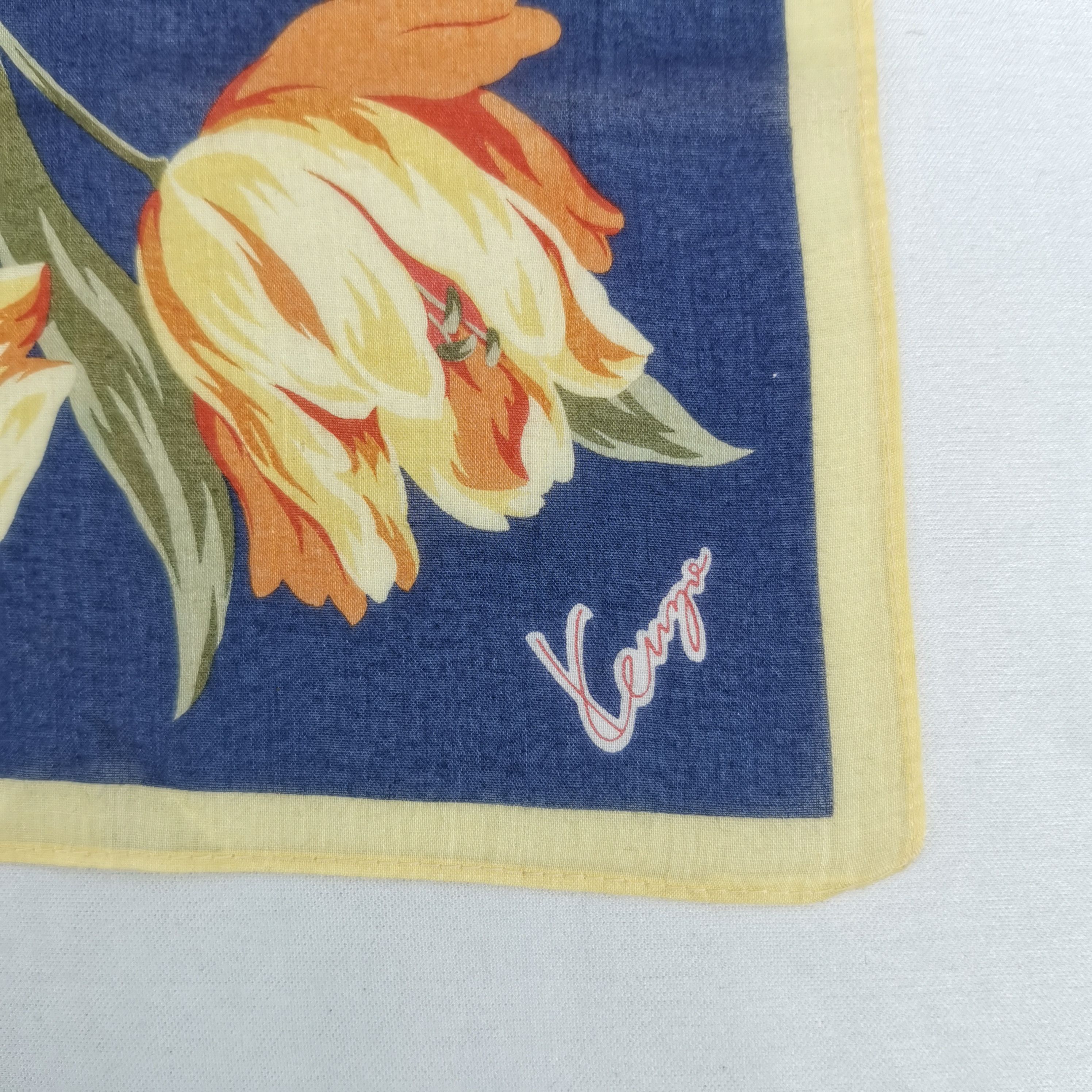 Kenzo Vintage Kenzo Handkerchief Bandana Pocket Square Size ONE SIZE - 2 Thumbnail