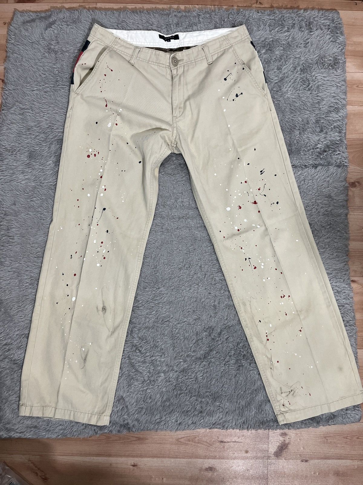 Tommy Hilfiger TOMMY HILFIGER Longpants Splash Color Size US 35 - 2 Thumbnail