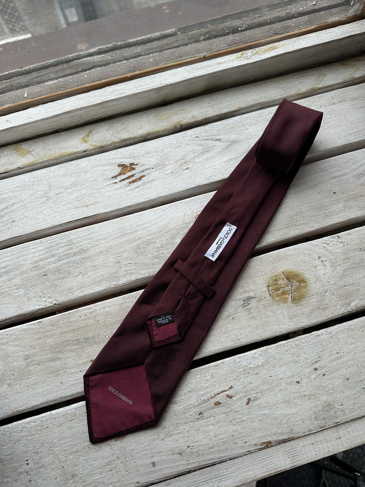 Dolce & Gabbana 🚨 DOLCE & GABBANA Tie LUXURY VINTAGE RARE OLD MONEY BASIC Size ONE SIZE - 1 Thumbnail