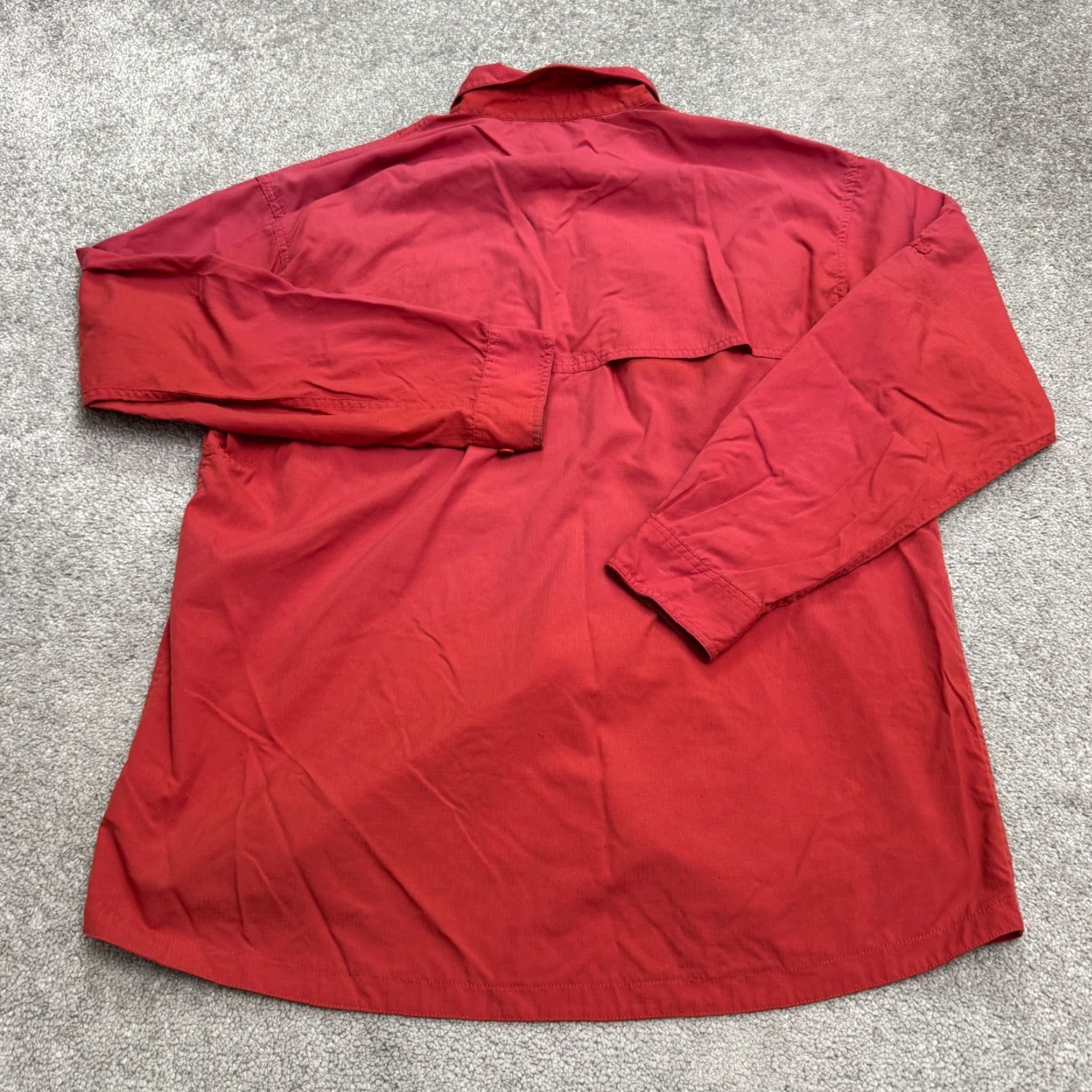 Vintage VINTAGE Columbia Omni Dry GRT Button Down Shirt Mens Large Red Casual Outdoor Size US L / EU 52-54 / 3 - 2 Thumbnail