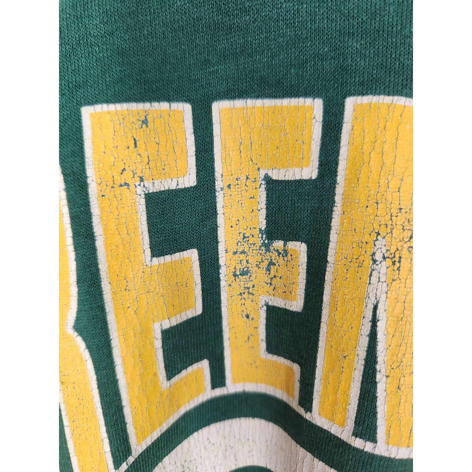 Logo 7 Vintage 90s Green Bay Packers T Men's large Size US L / EU 52-54 / 3 - 4 Thumbnail